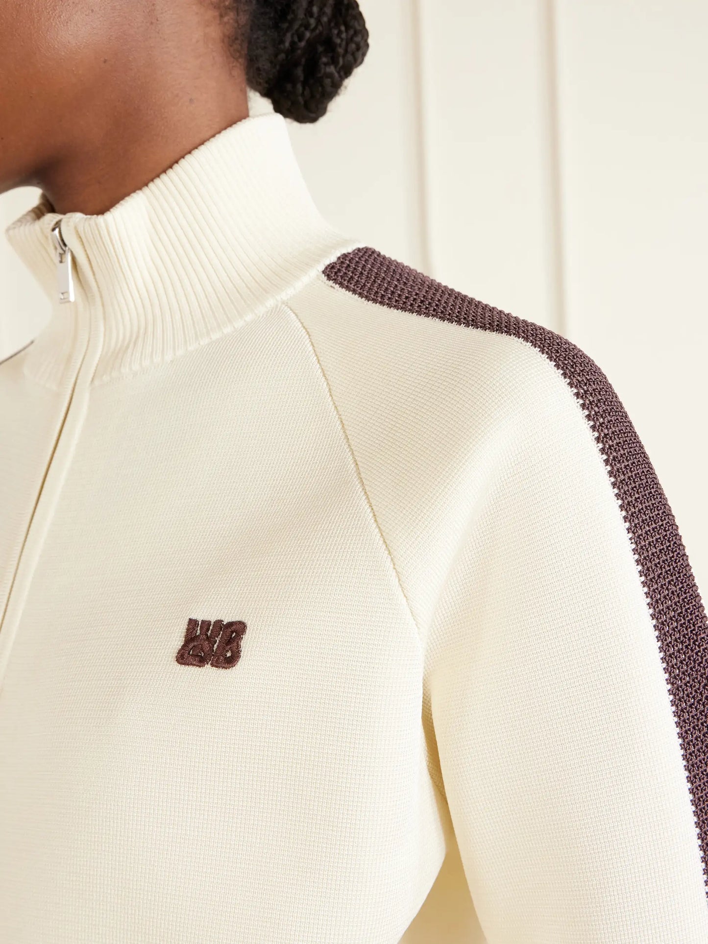 Tide Logo-embroidered Knitted Jacket