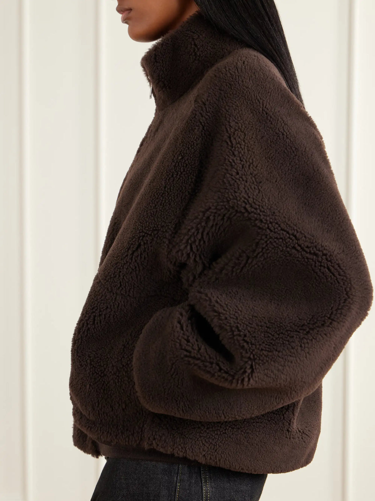 Studio Nicholson Shearling Blouson Jacket