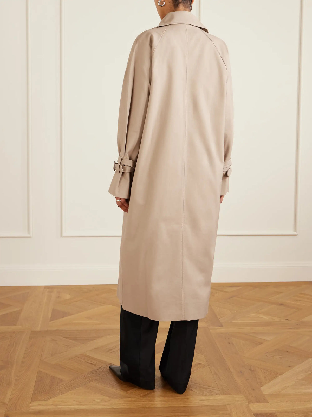Signature Double-breasted Cotton-blend Gabardine Trench Coat