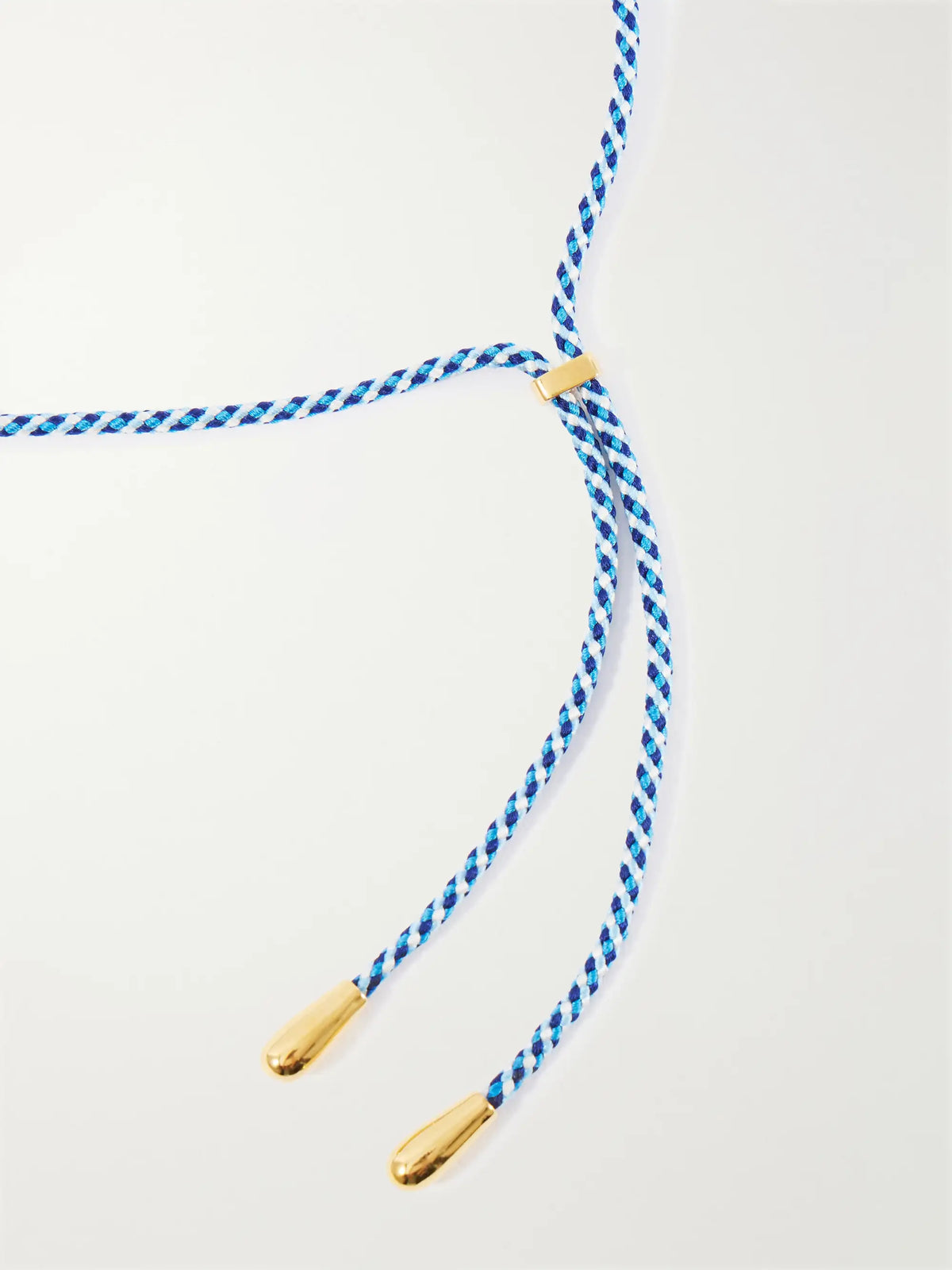 Kai Gold-plated Resin, Turquoise And Chord Necklace