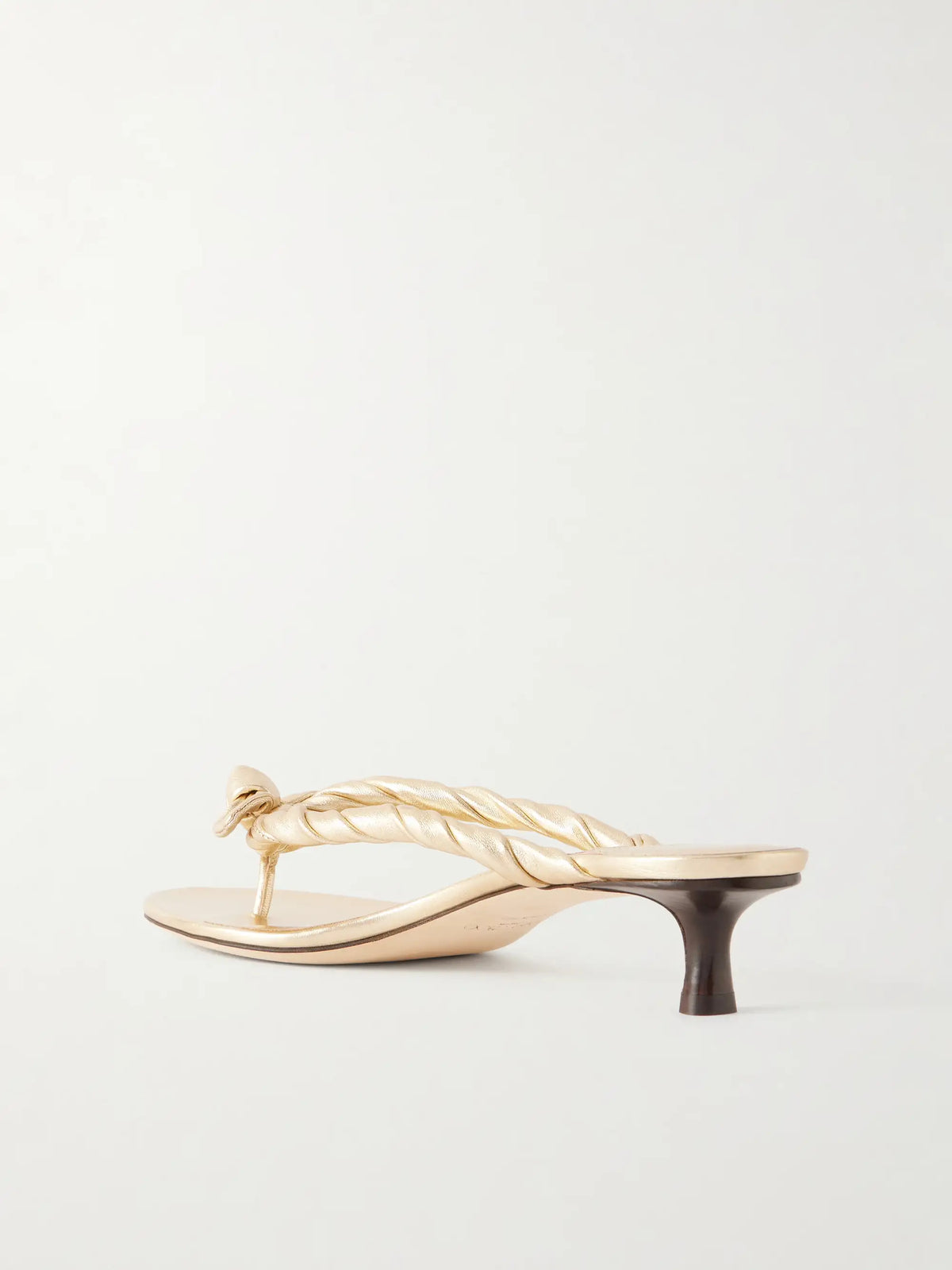 Liss 35 Metallic-leather Sandals