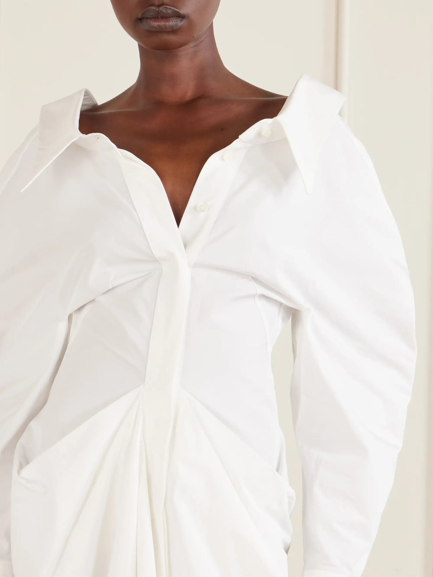 Cotton-poplin Maxi Dress