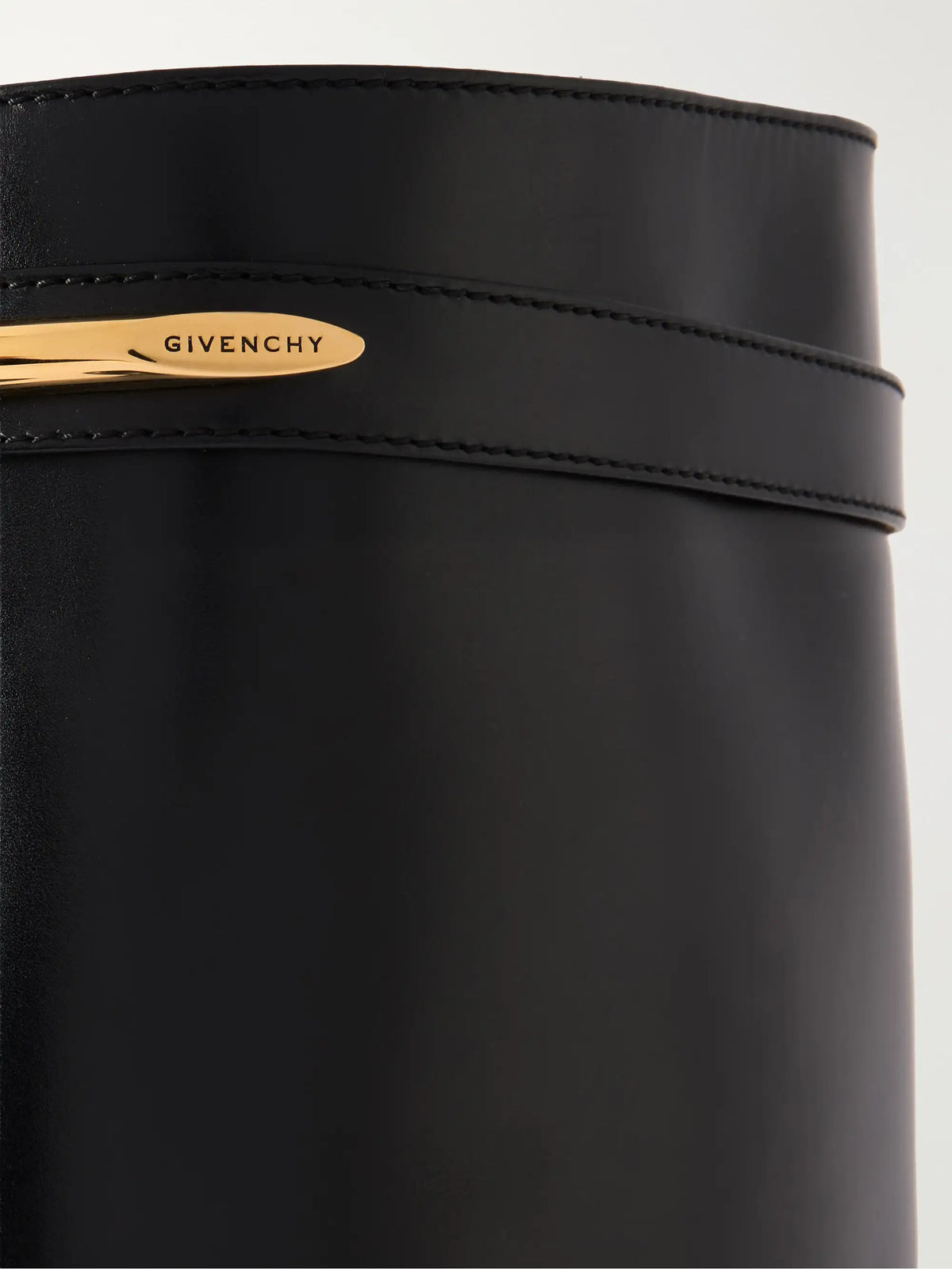 Givenchy Pinch Leather Knee Boots