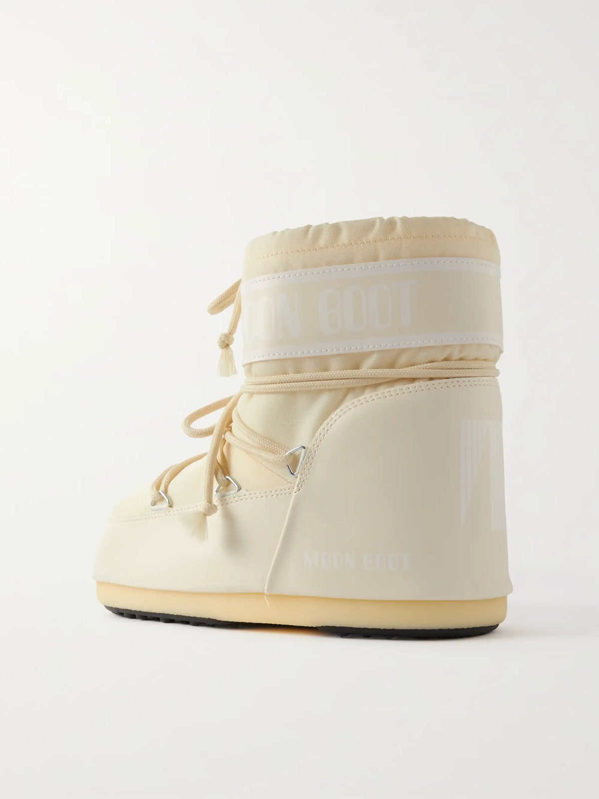 Icon Low Shell And Leather-like Snow Boots