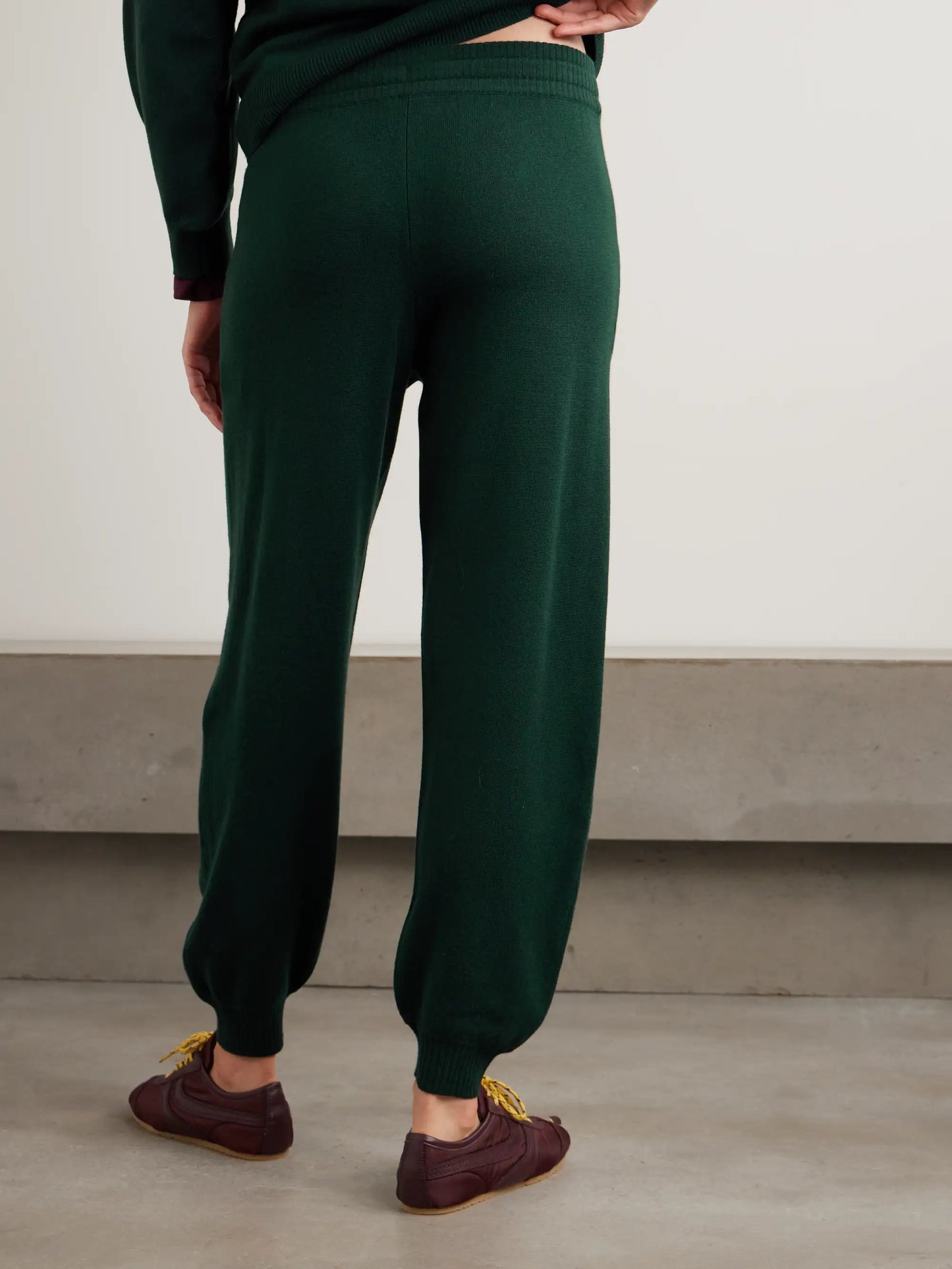 Colorama Maille Star Wool And Cashmere-blend Tapered Track Pants