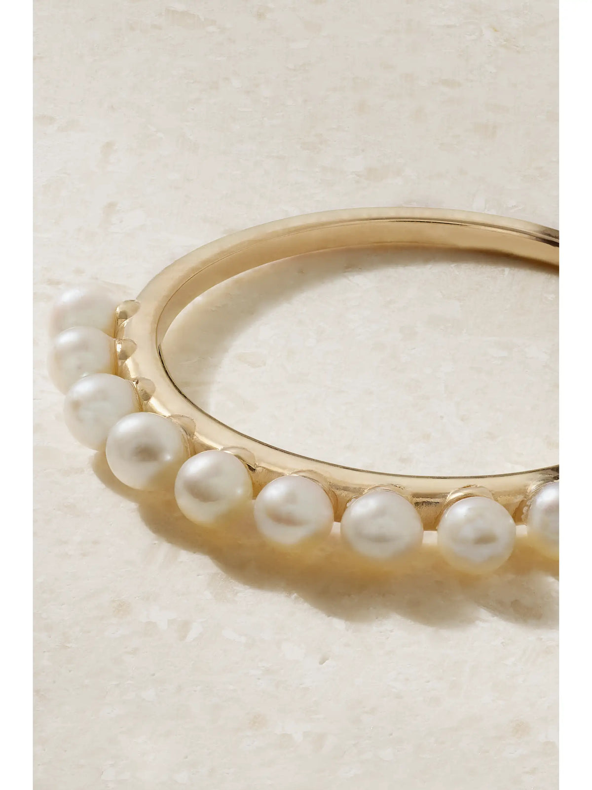 Mateo 14-karat Gold Pearl Ring