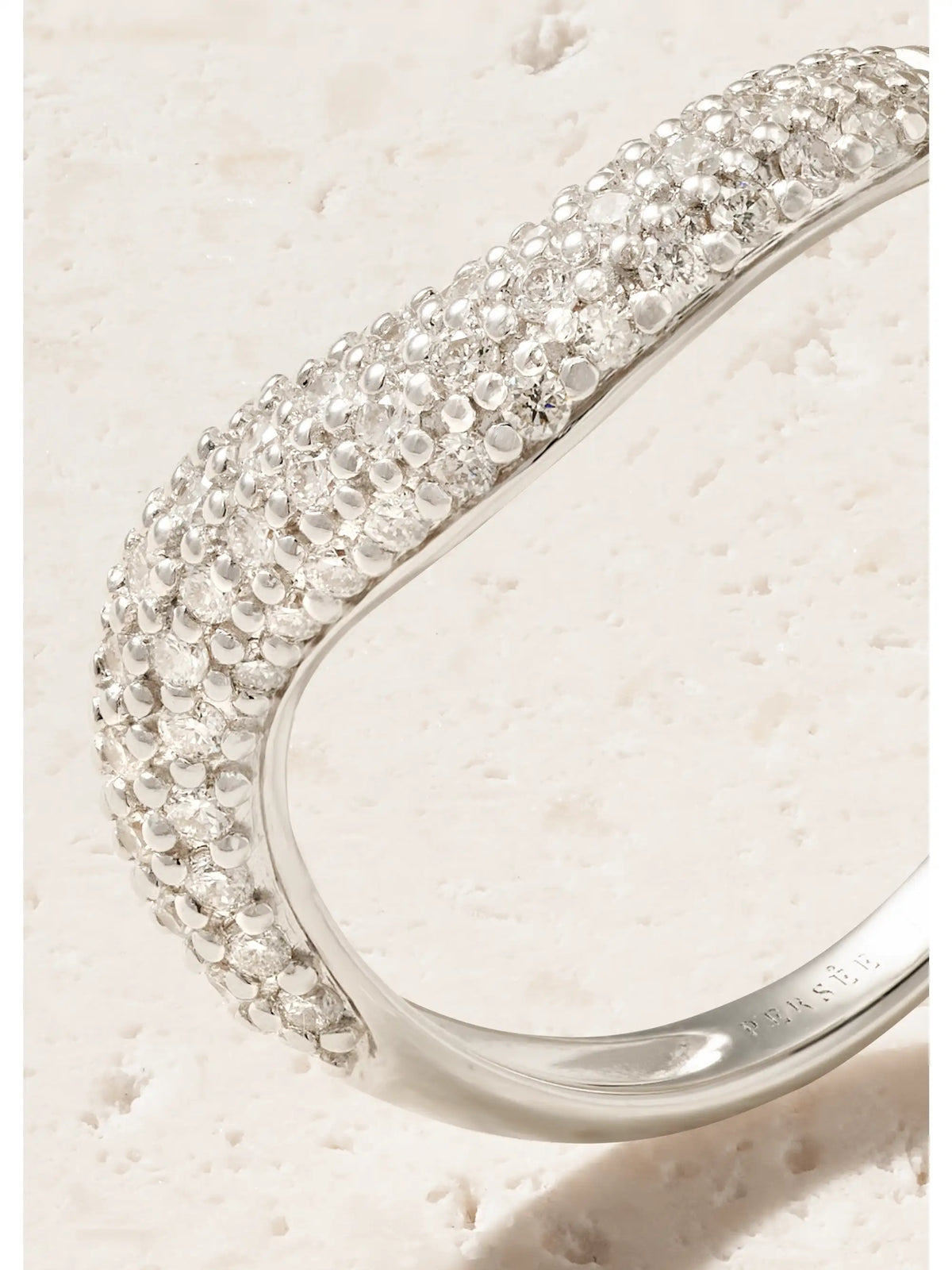 Wave Alliance 18-karat White Gold Diamond Ring