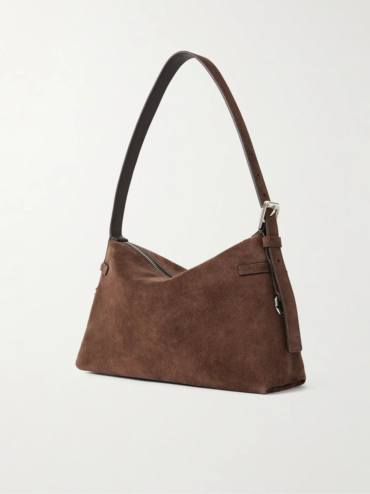 Voyou Suede Shoulder Bag