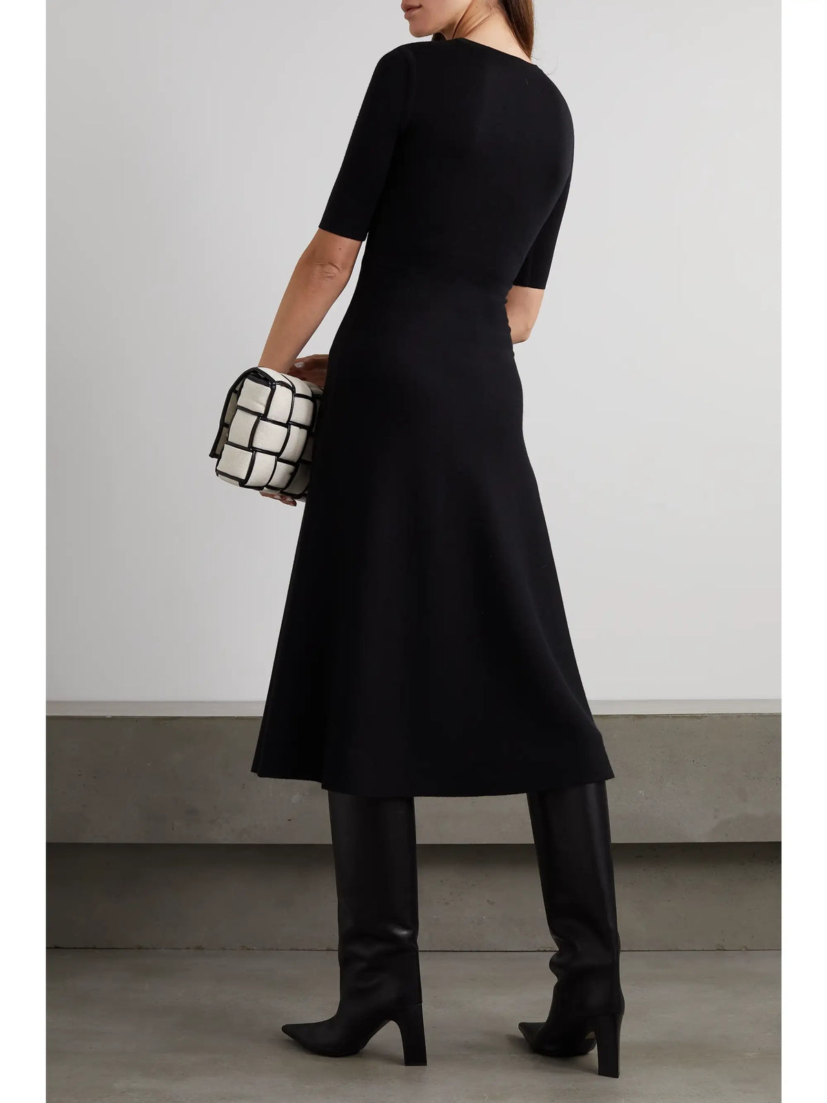 Seymore Wool, Cashmere And Silk-blend Midi Dress