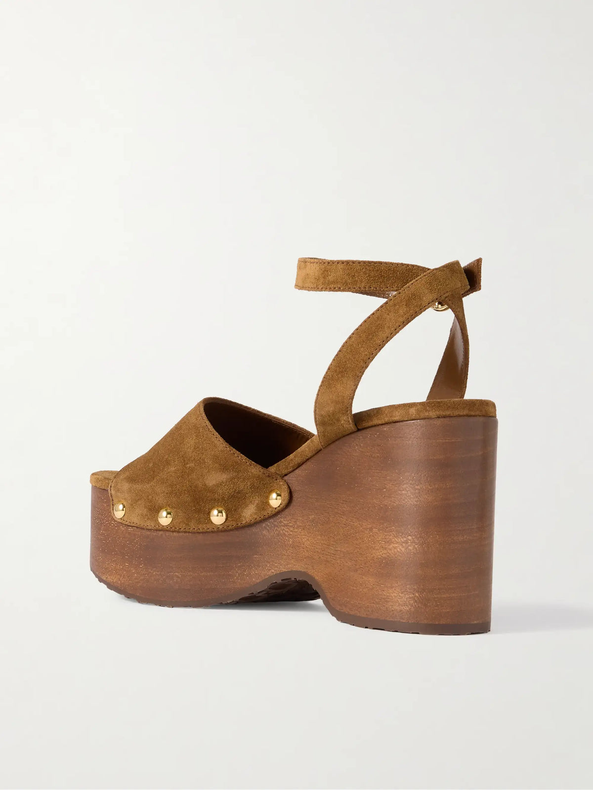 110 Studded Suede Platform Sandals