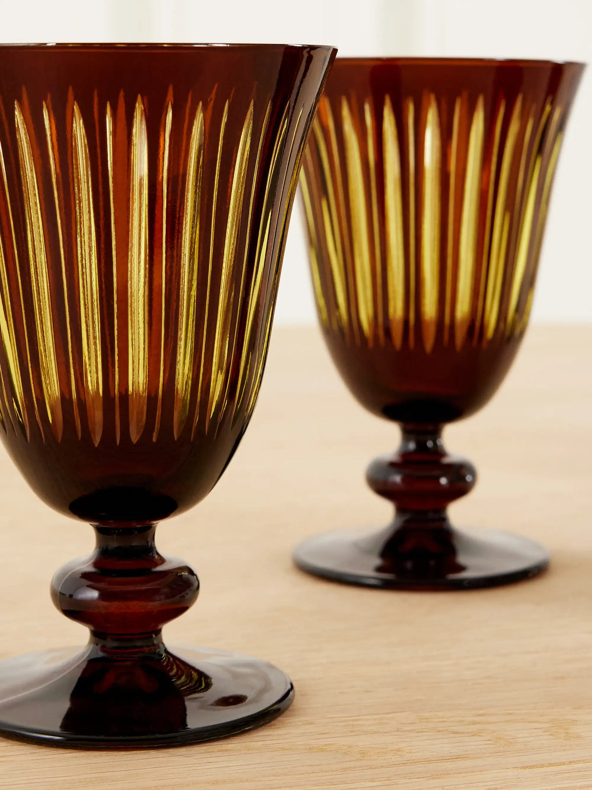 Prism Set Of Four Glass Wine Glasses