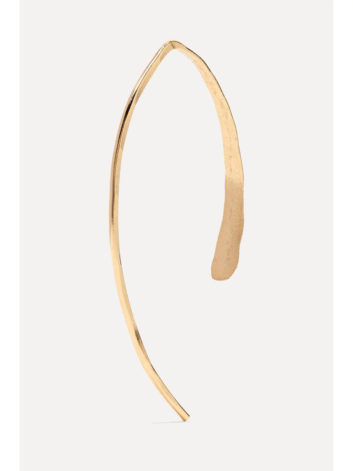 Wishbone 14-karat Gold Earrings