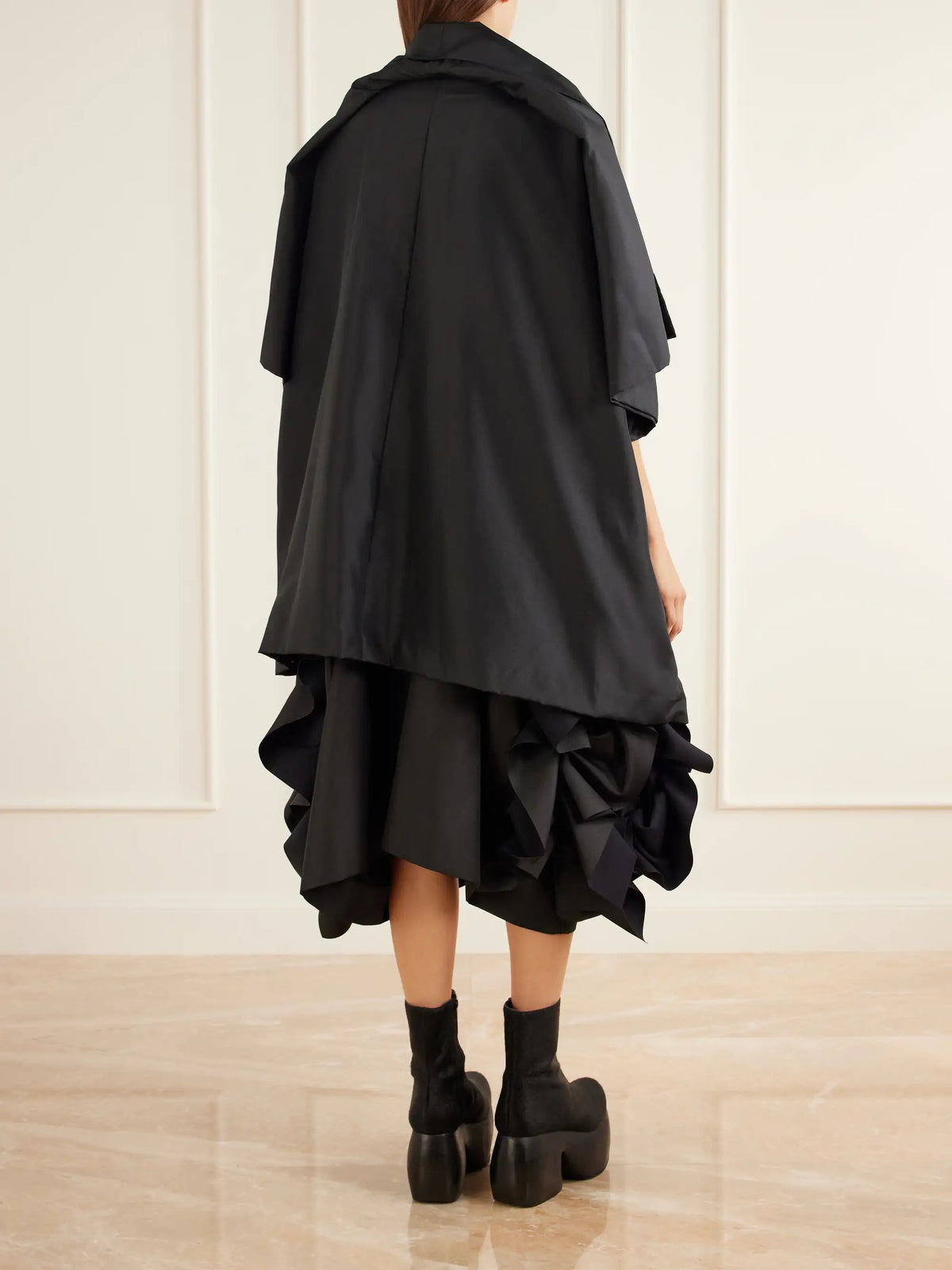 Comme des Garçons Cape-effect Canvas Blazer