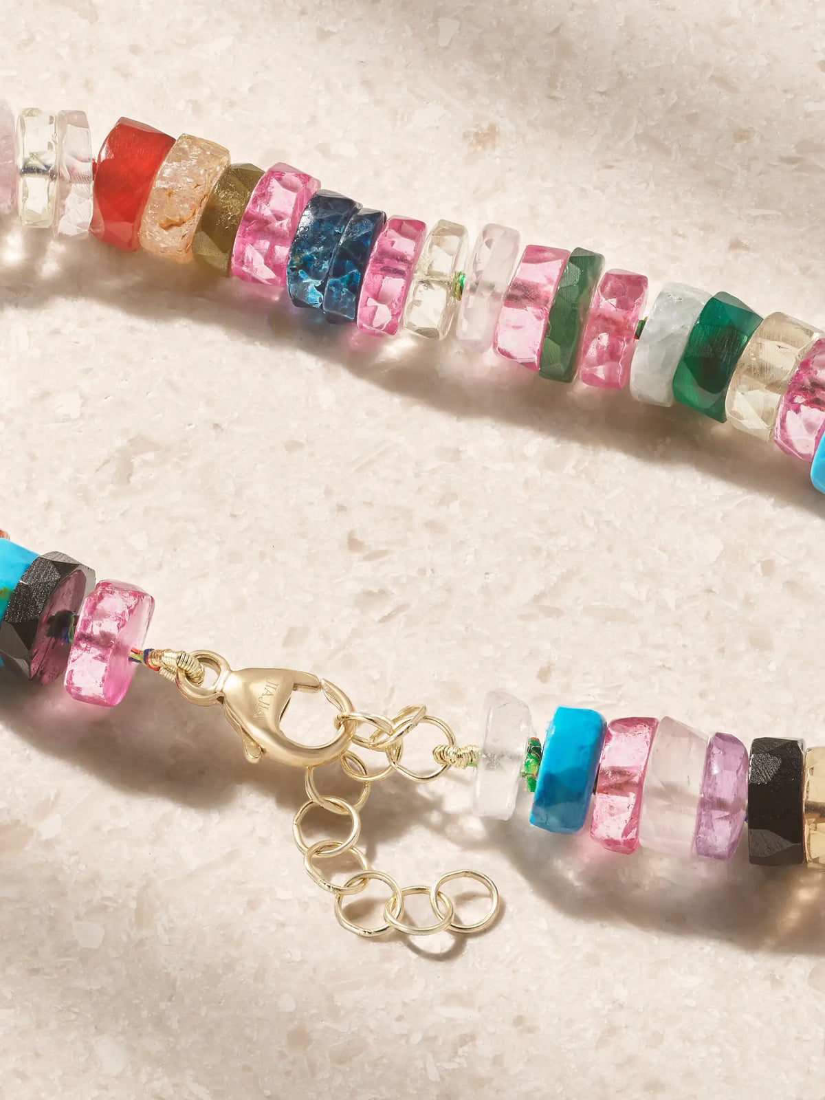 JIA JIA 14-karat Gold Multi-gemstone Bracelet