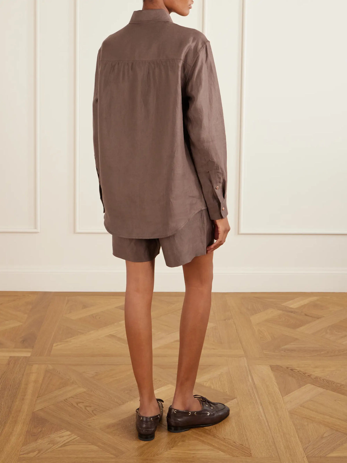Cocoa Linen Shirt