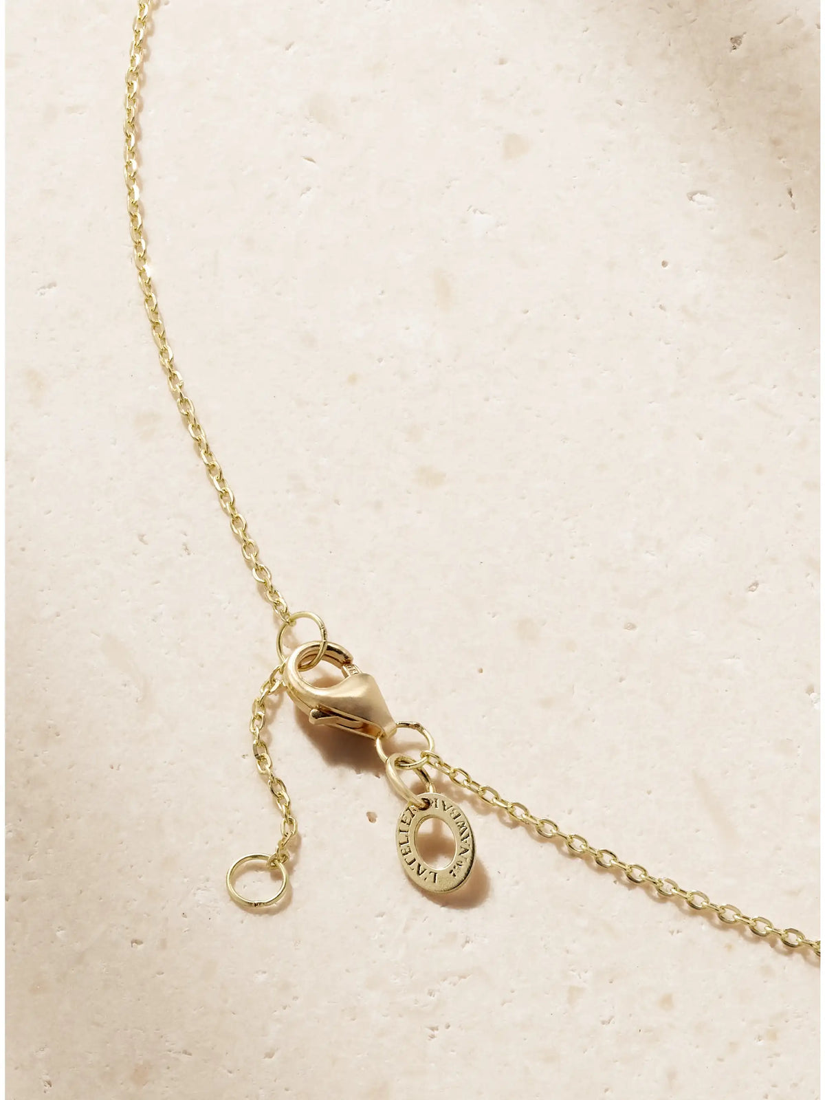 L'Atelier Nawbar Moon To My Sun 18-karat Gold, Diamond And Onyx Pendant Necklace