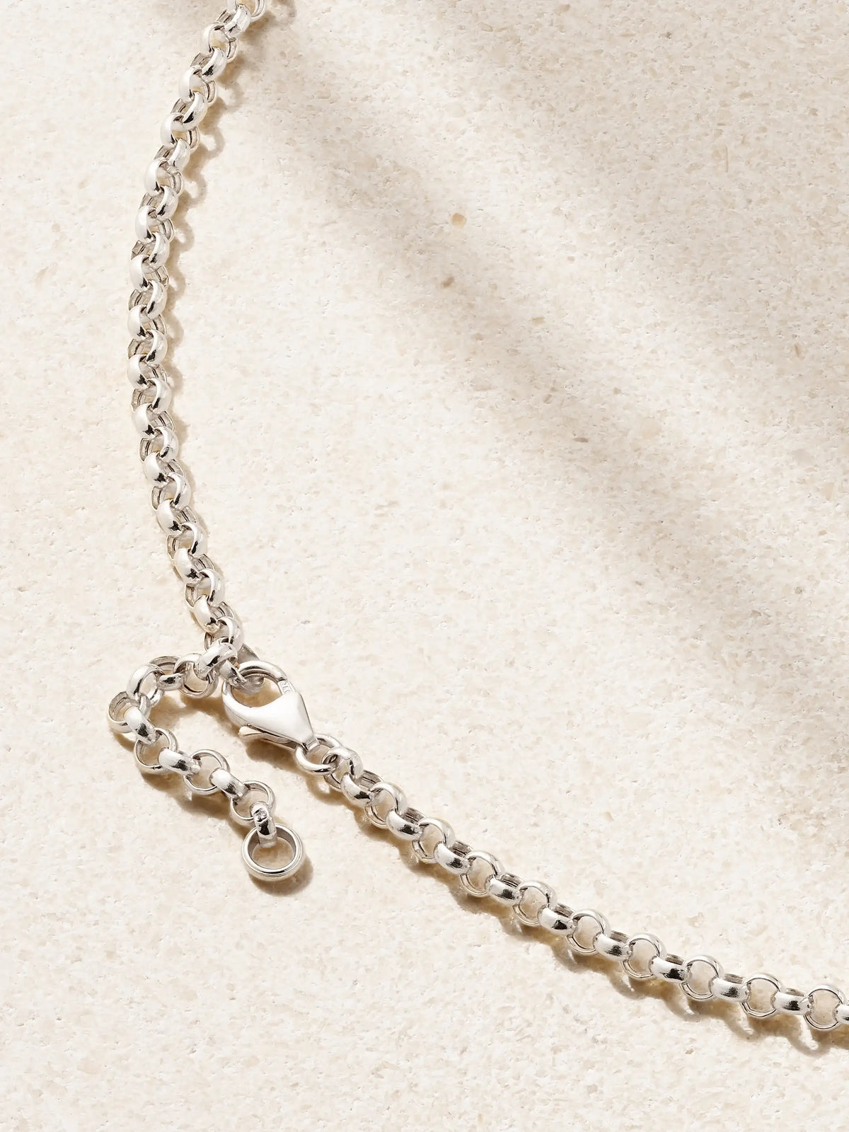 Warrior Princess 18-karat White Gold Diamond Necklace