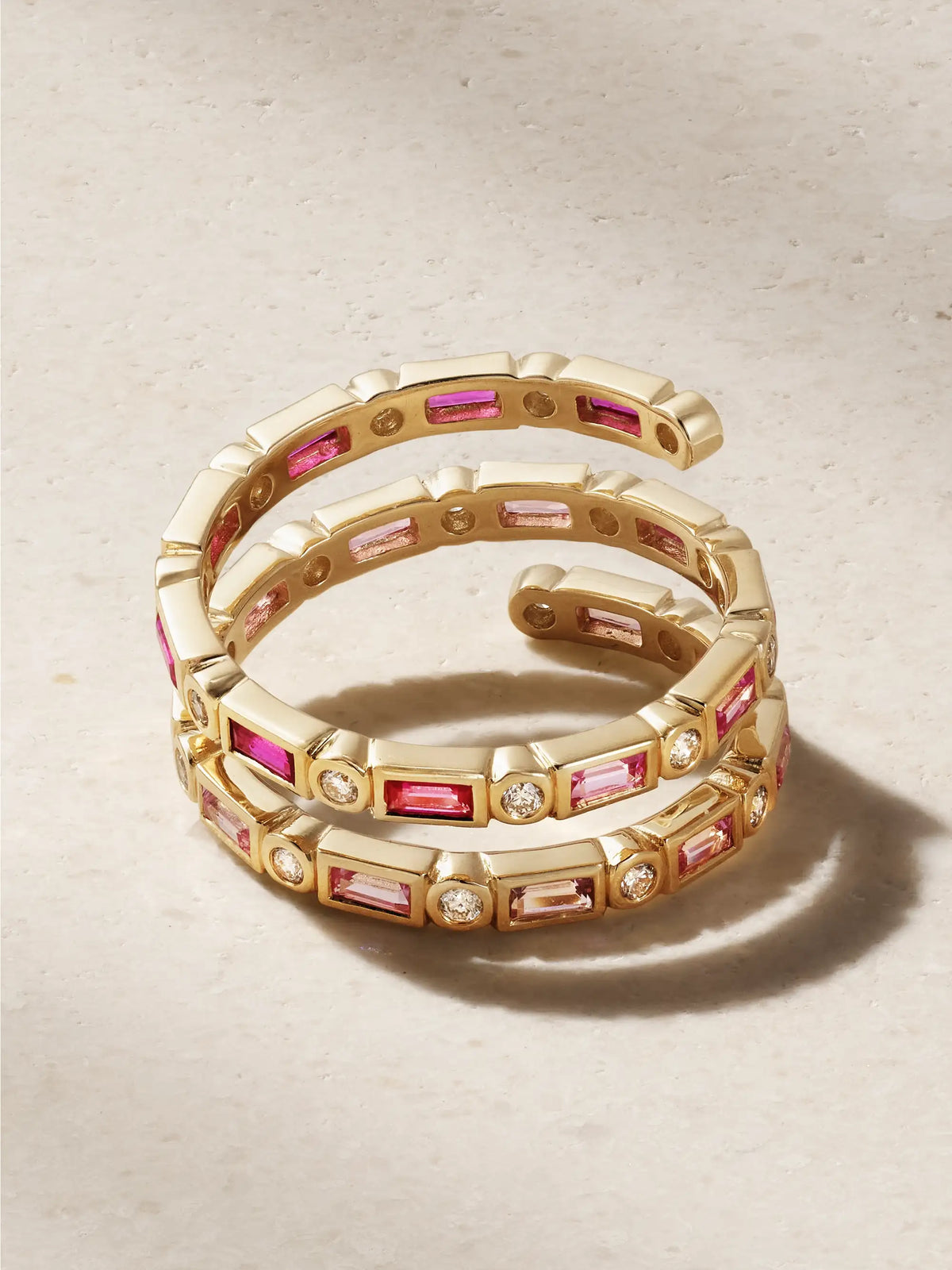 14-karat Gold, Sapphire And Diamond Ring
