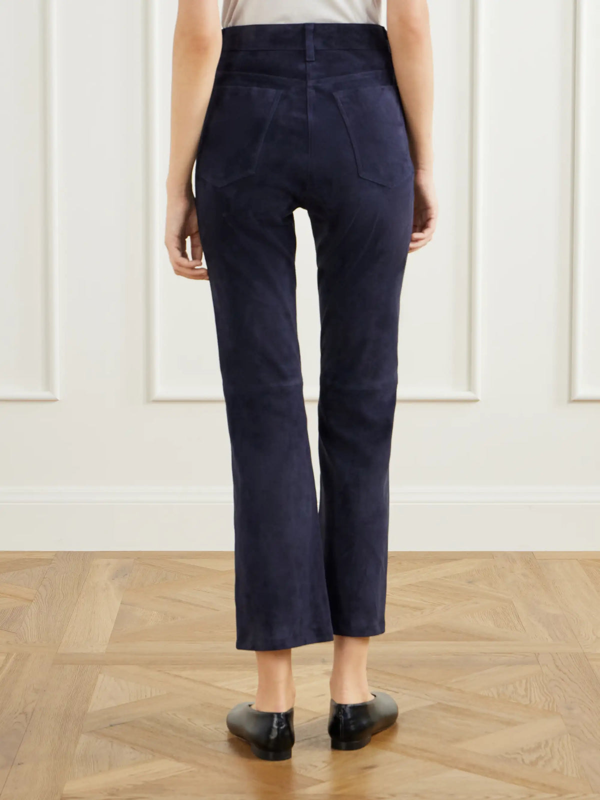 Joseph Duke Suede Flared Pants