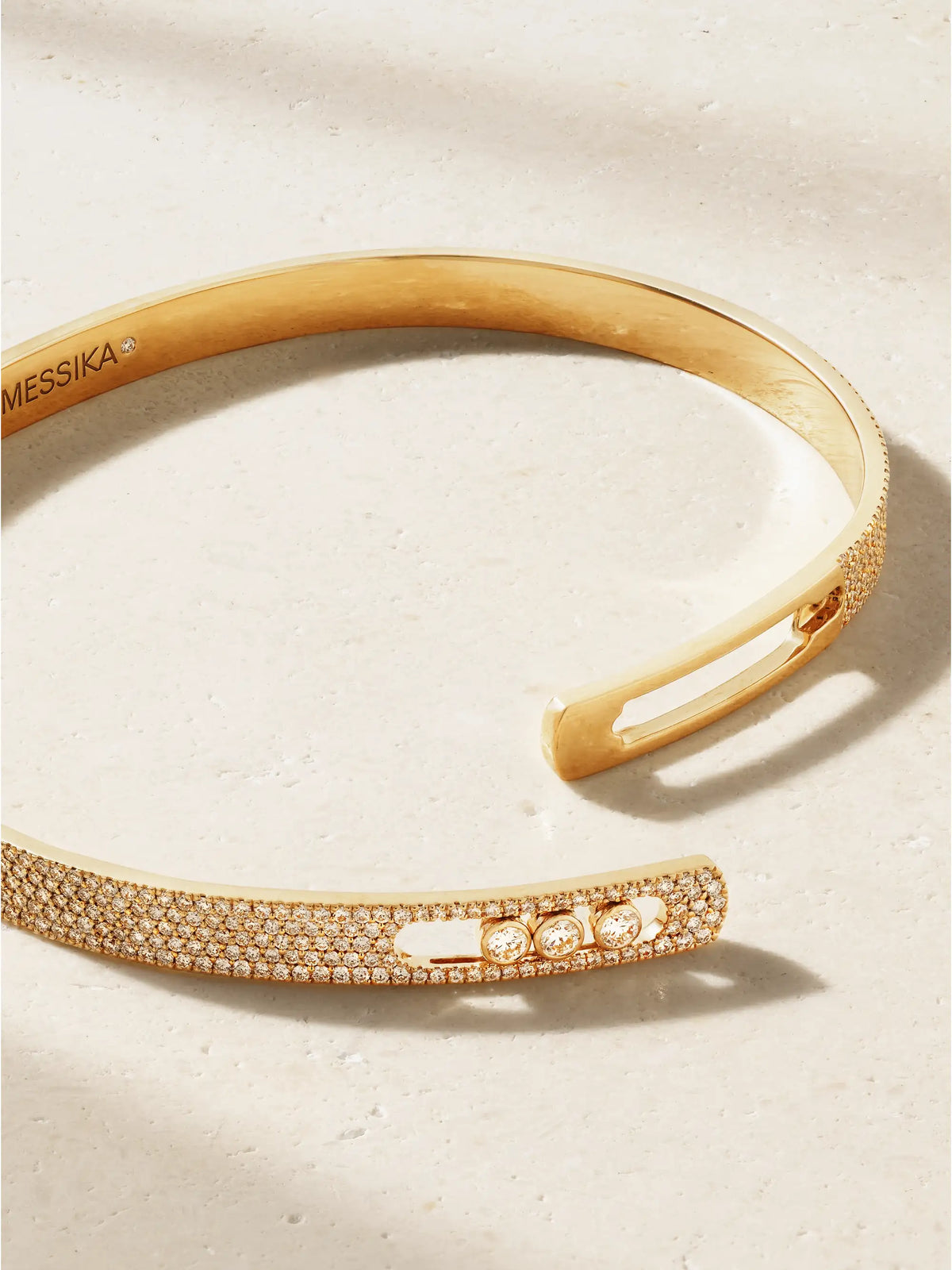 Move Noa 18-karat Gold Diamond Bangle