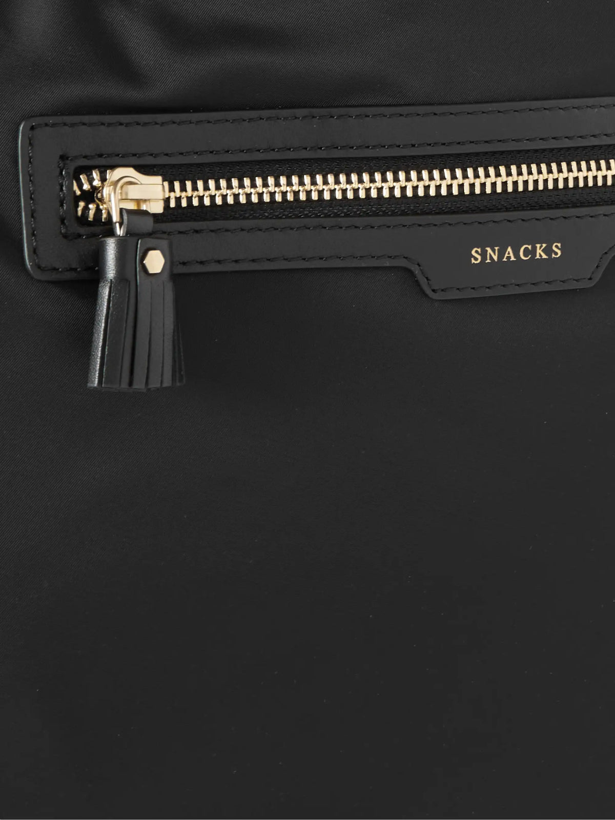 Baby Leather-trimmed Econyl Tote