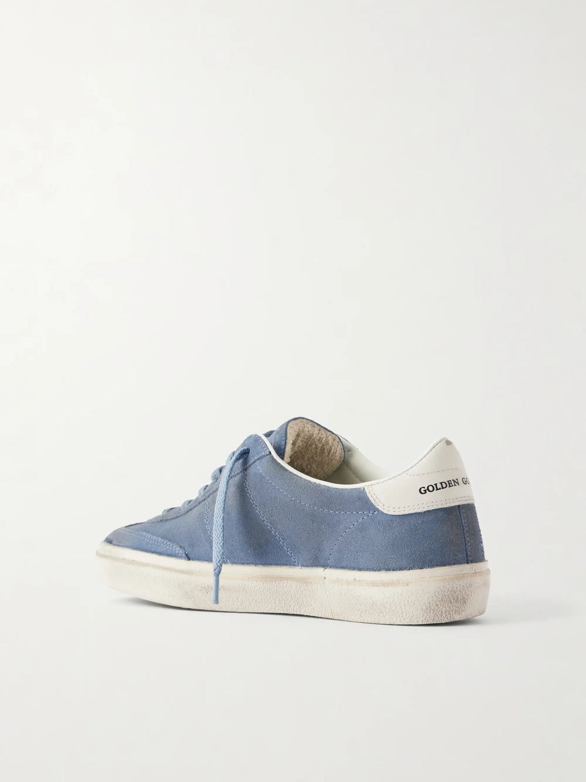 Soul-star Leather-trimmed Suede Sneakers