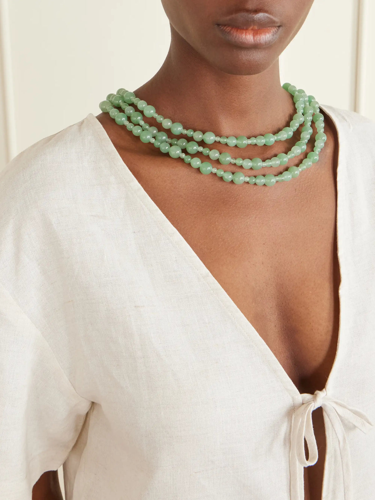 Ava Linen Blouse