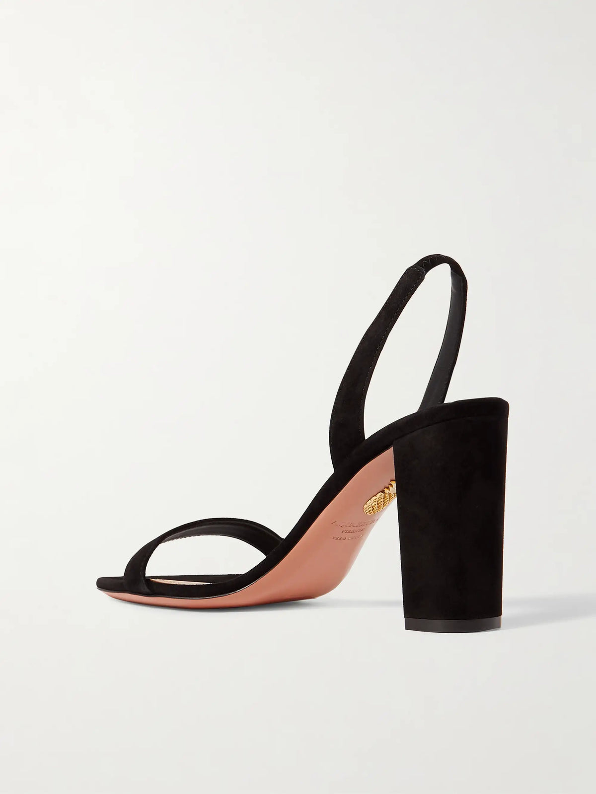 So Nude 85 Suede Slingback Sandals