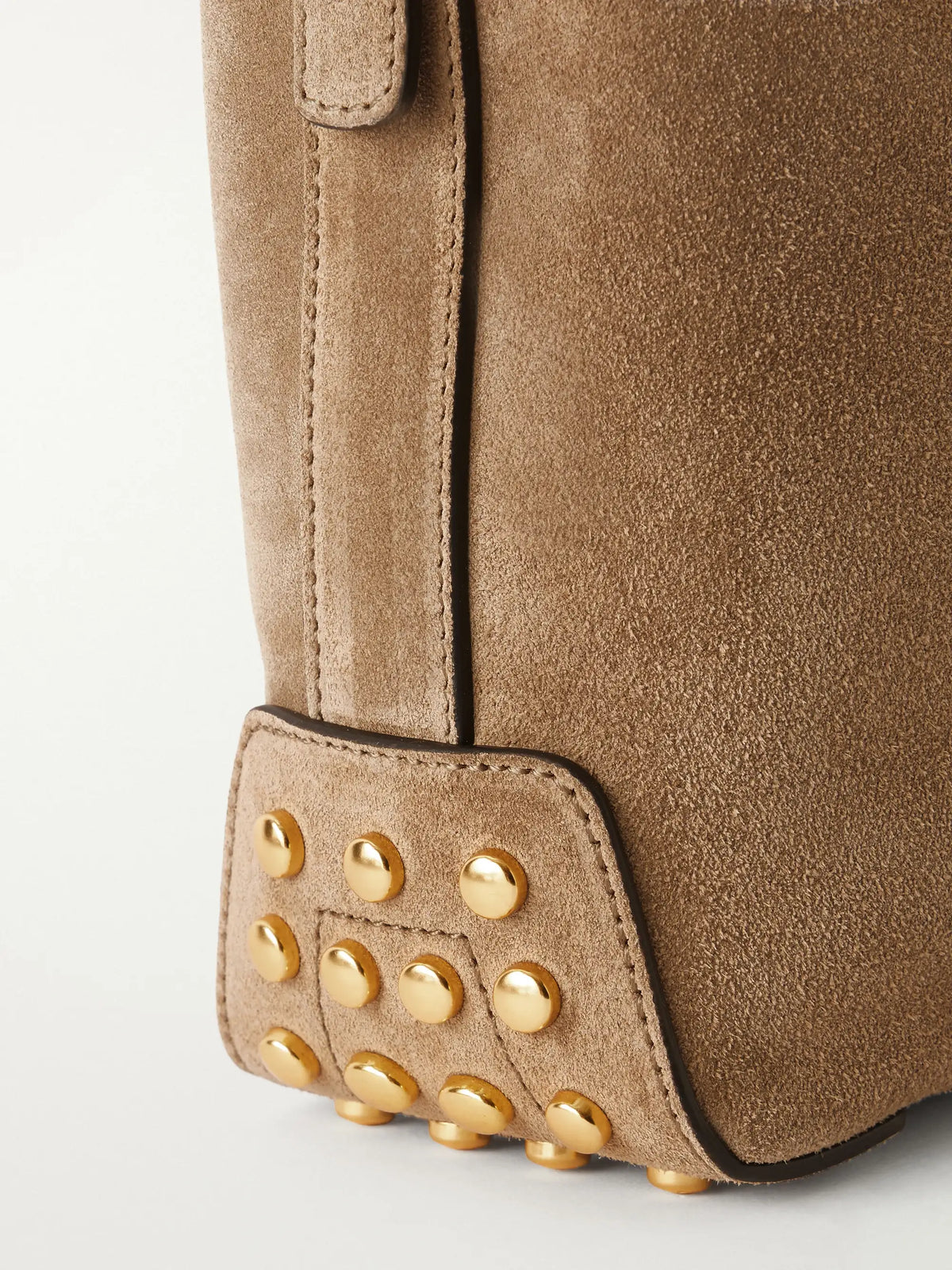 Sacca Mini Suede Shoulder Bag