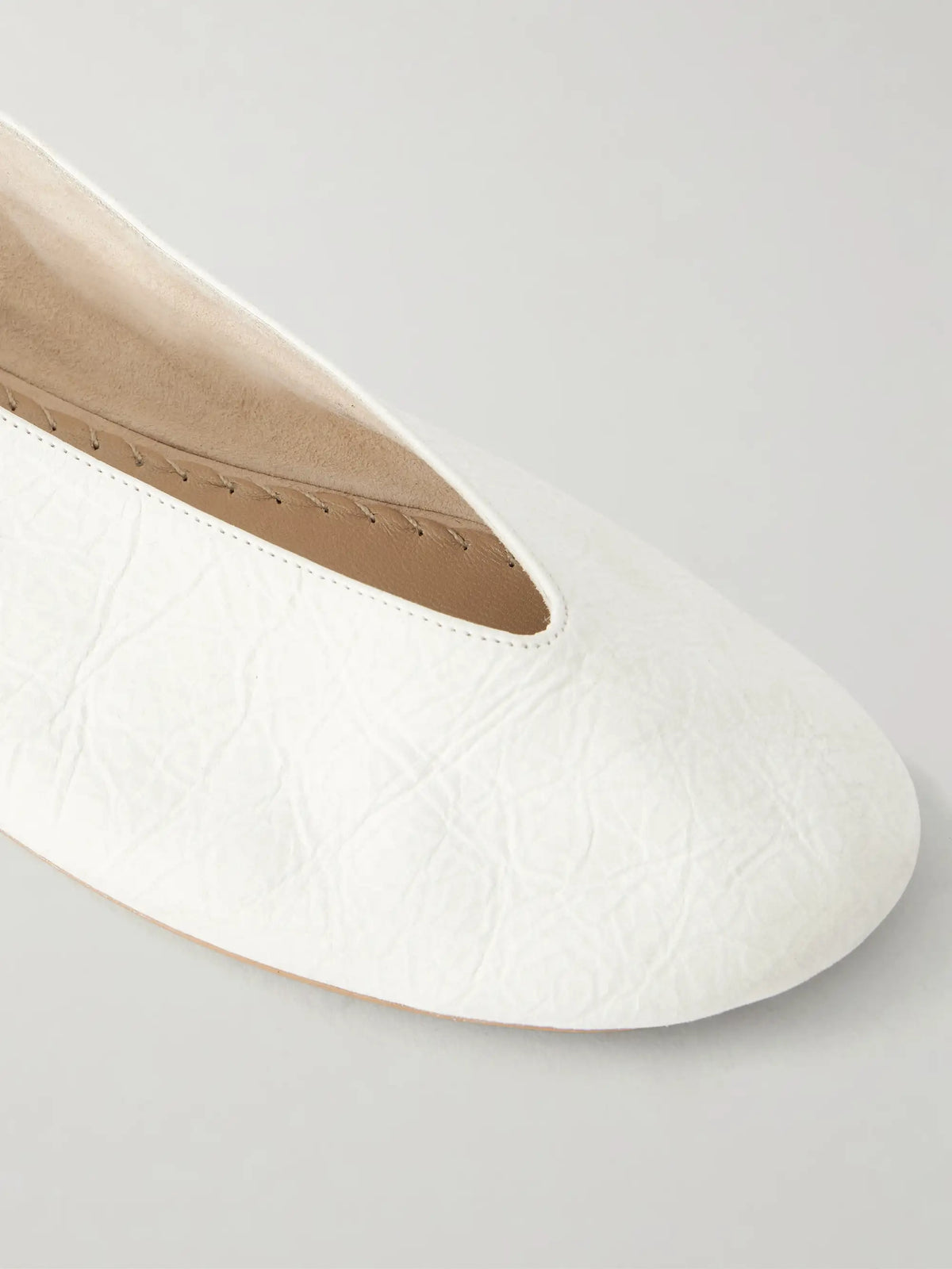 Fay Leather Ballet Flats