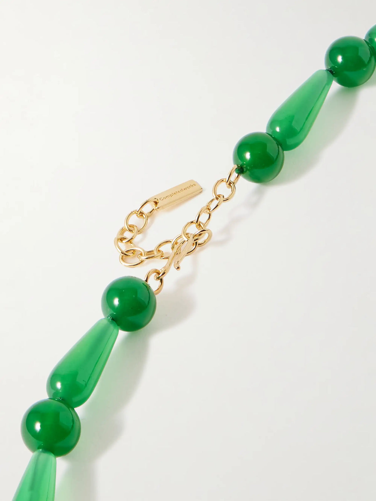 The Depths Of Time Recycled Gold Vermeil Chalcedony Necklace
