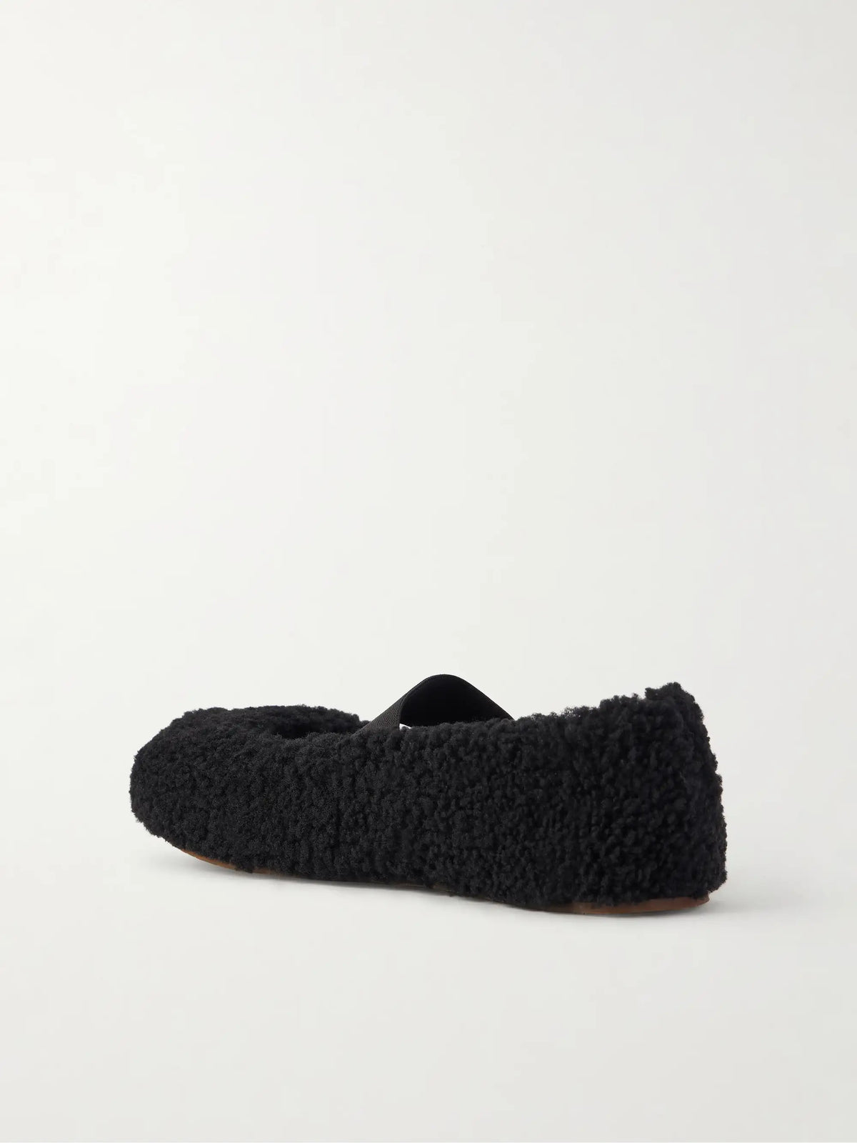 Shearling Ballet Flats