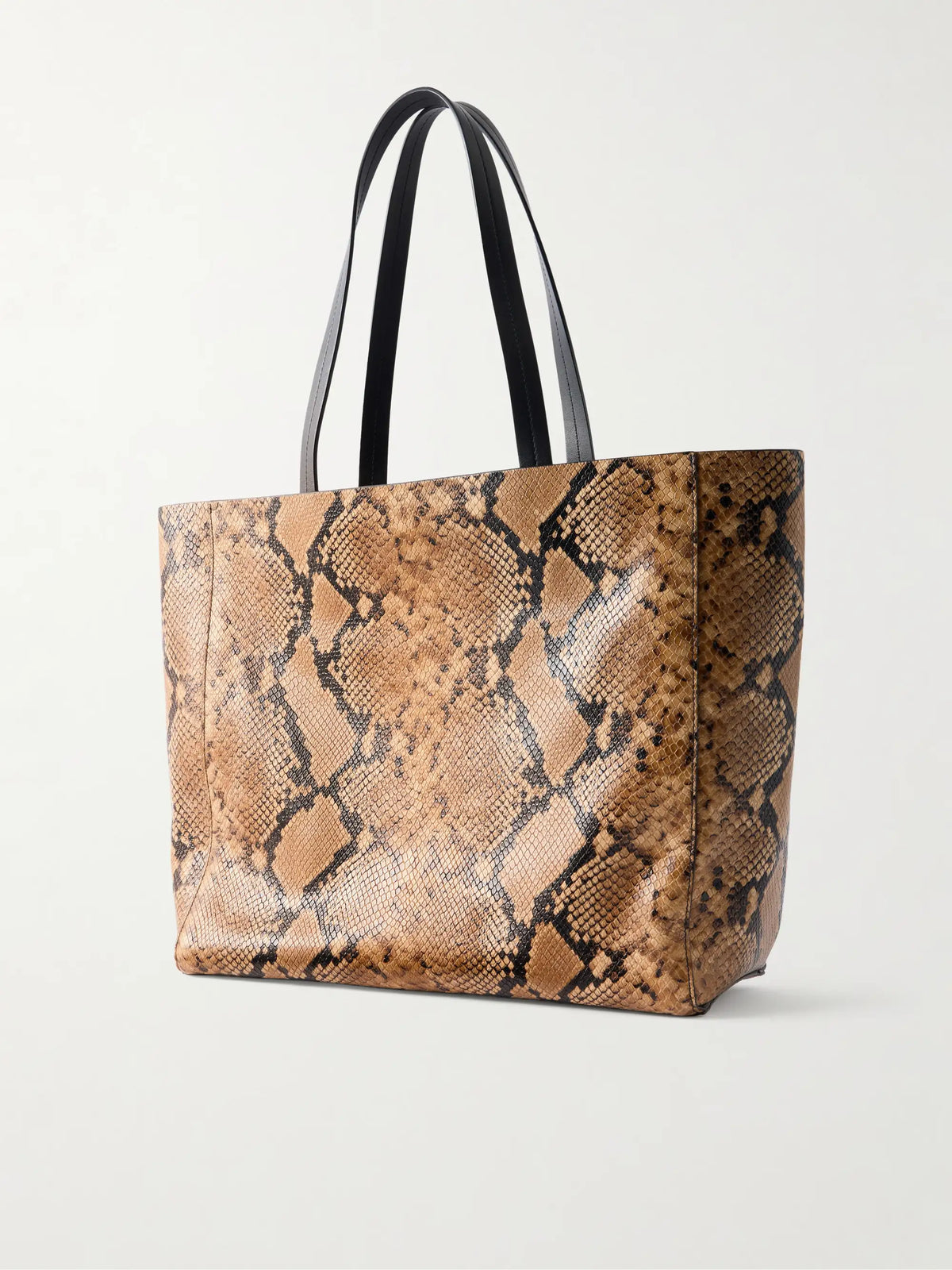 Keith Medium Animal-print Leather Tote