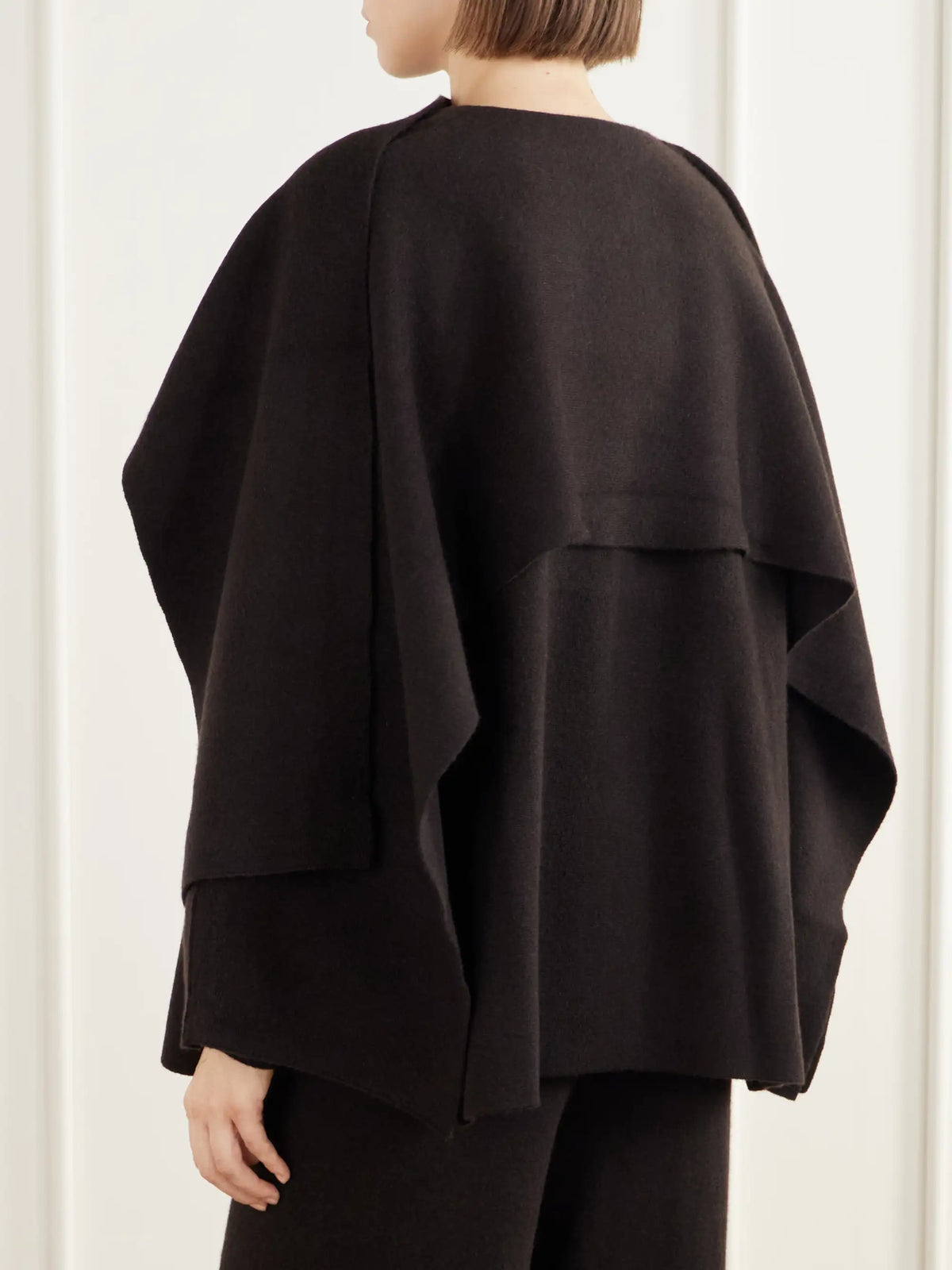 LISA YANG Nessa Scarf-detailed Double-faced Cashmere Coat