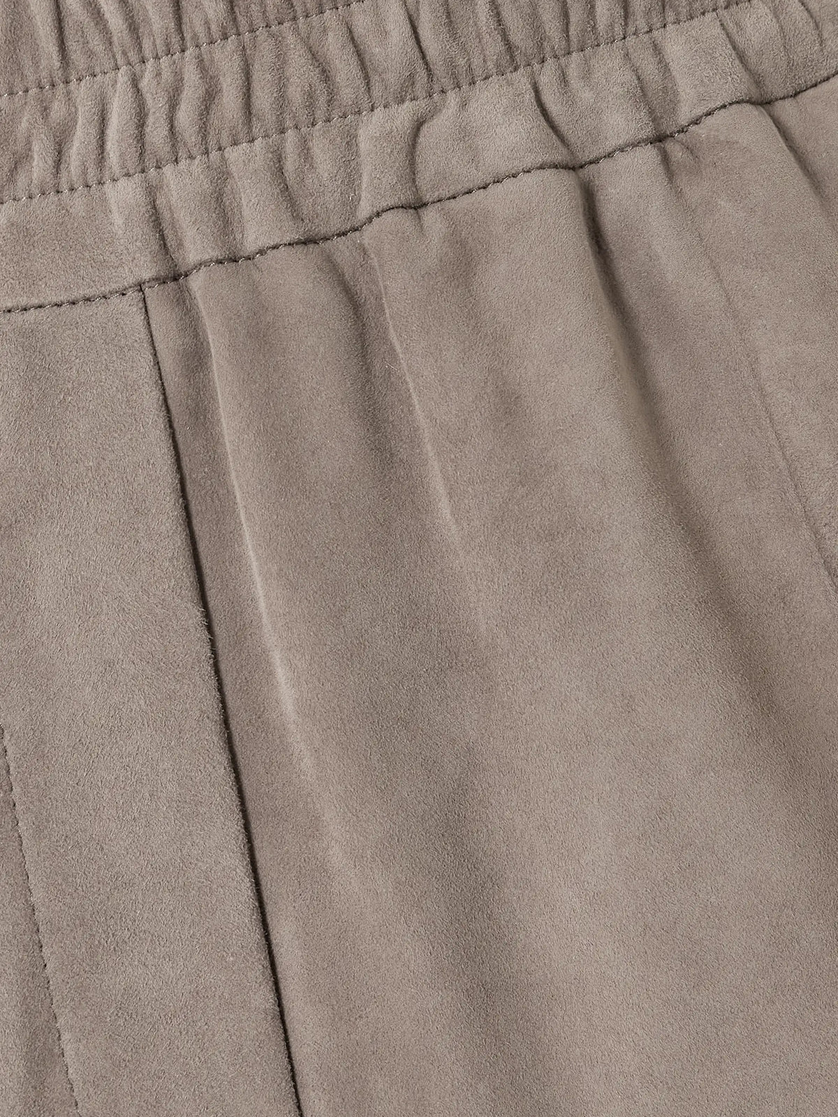 Suede Wide-leg Pants