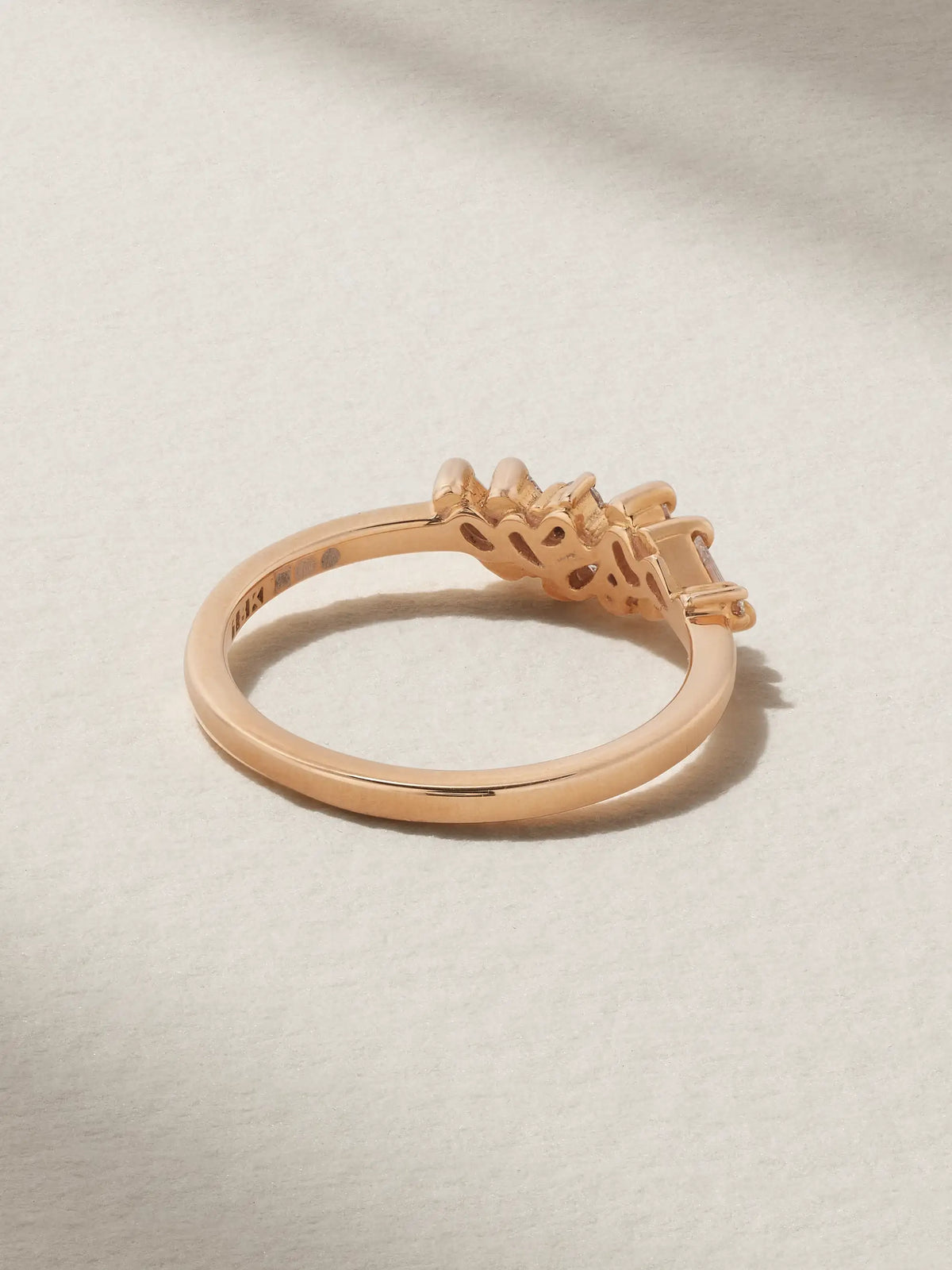 18-karat Rose Gold Diamond Ring
