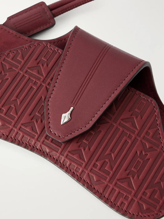 Jacques Marie Mage Hunter Embossed Leather Travel Case