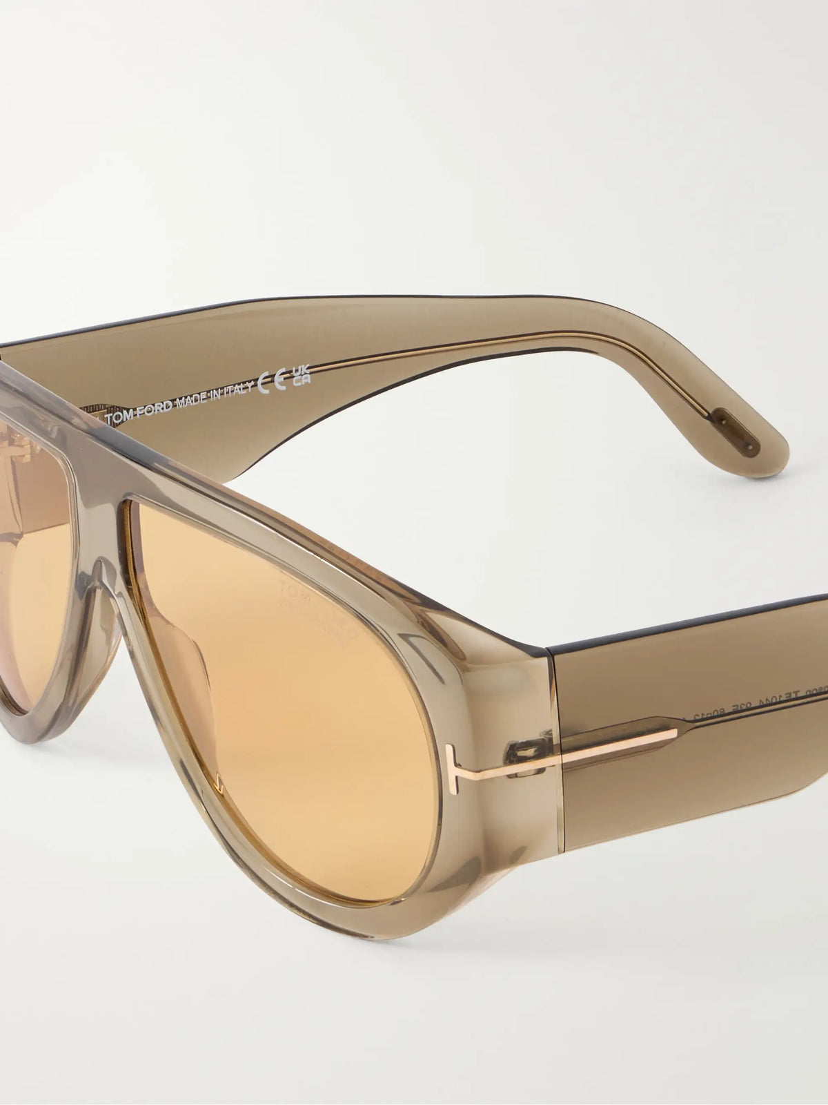 TOM FORD Bronson D-frame Tortoiseshell Acetate Sunglasses
