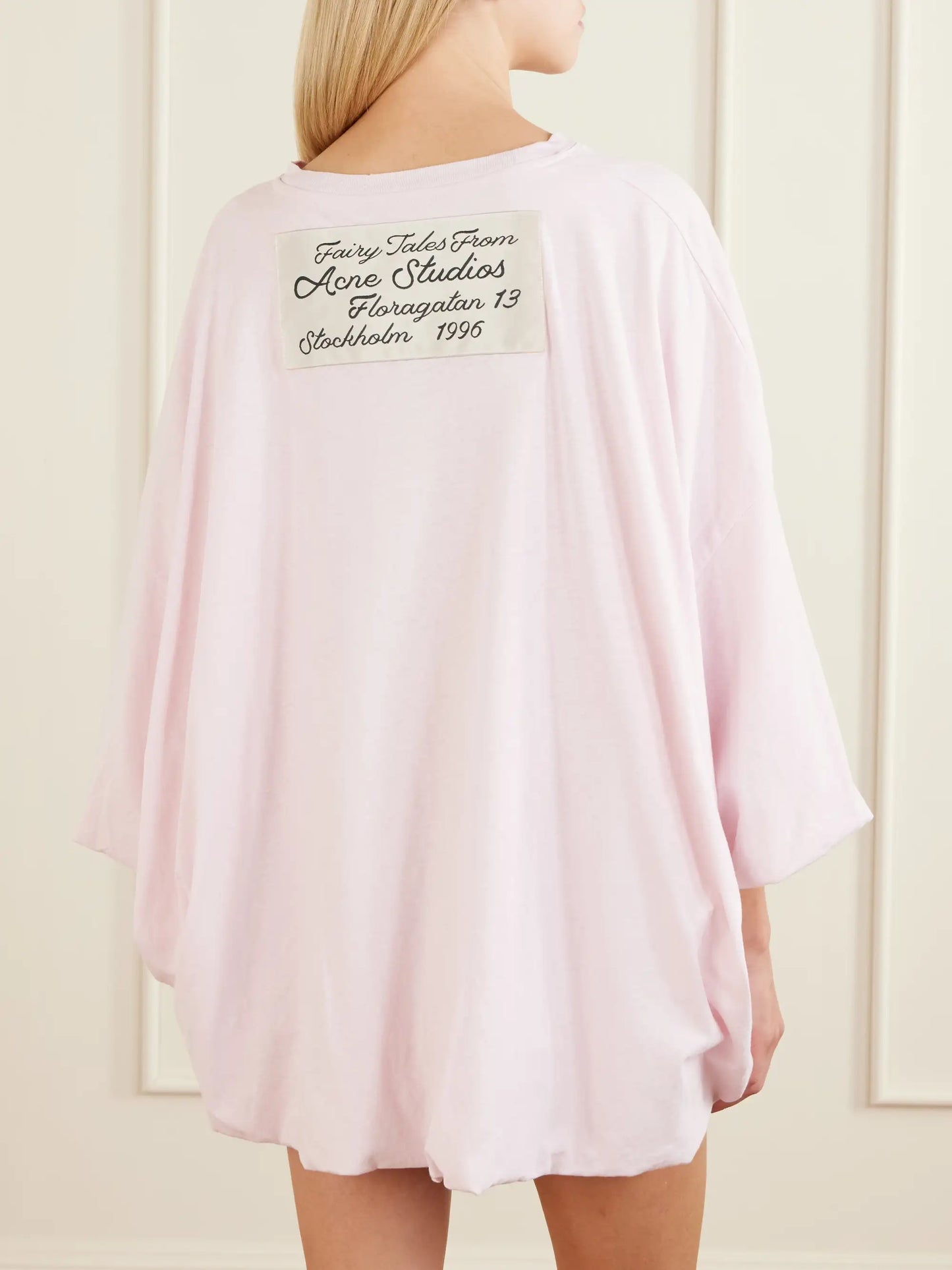 Eniko Irregular Balloon Cotton And Hemp-blend T-shirt