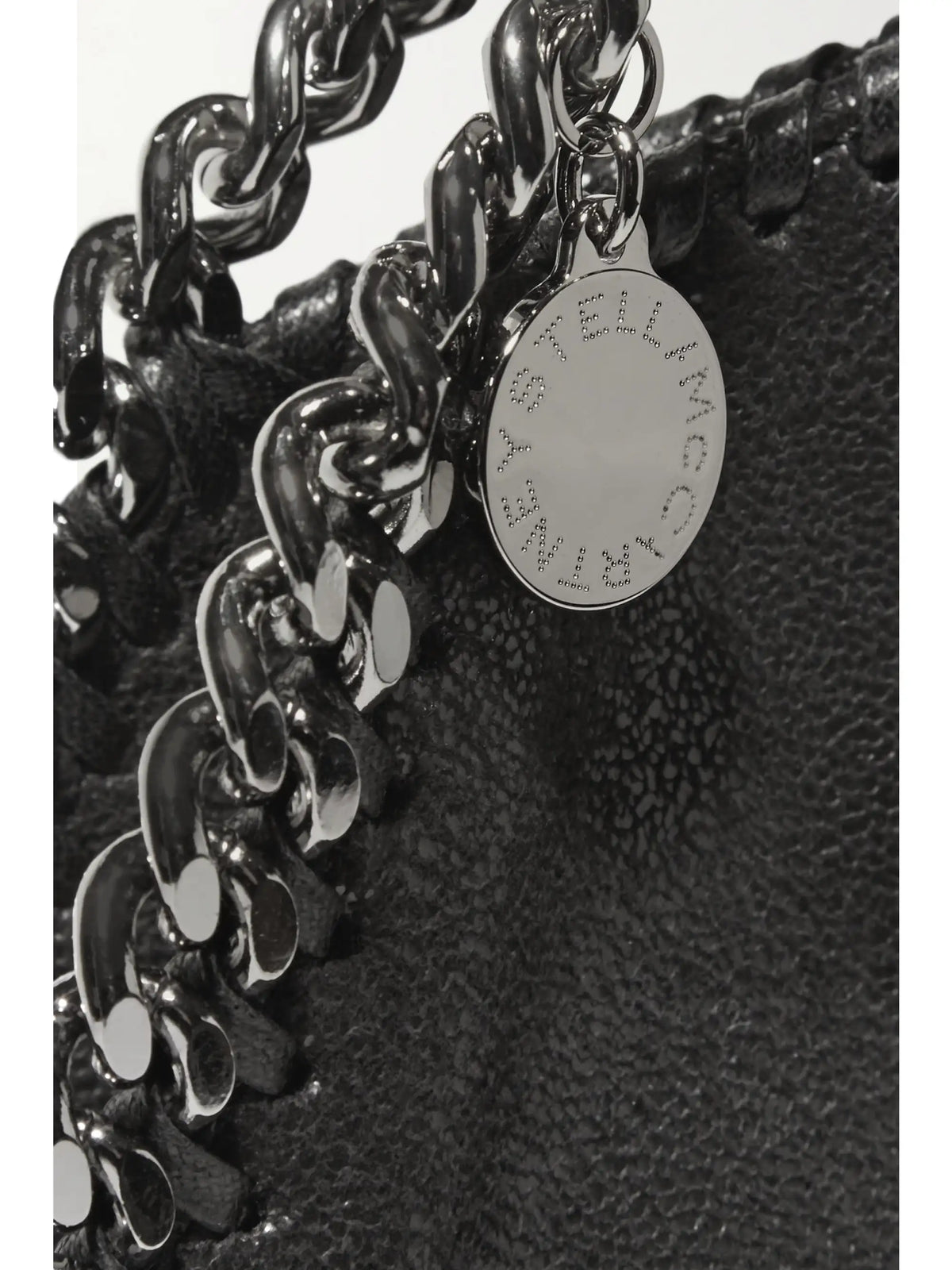 The Falabella Mini Vegetarian Brushed-leather Shoulder Bag
