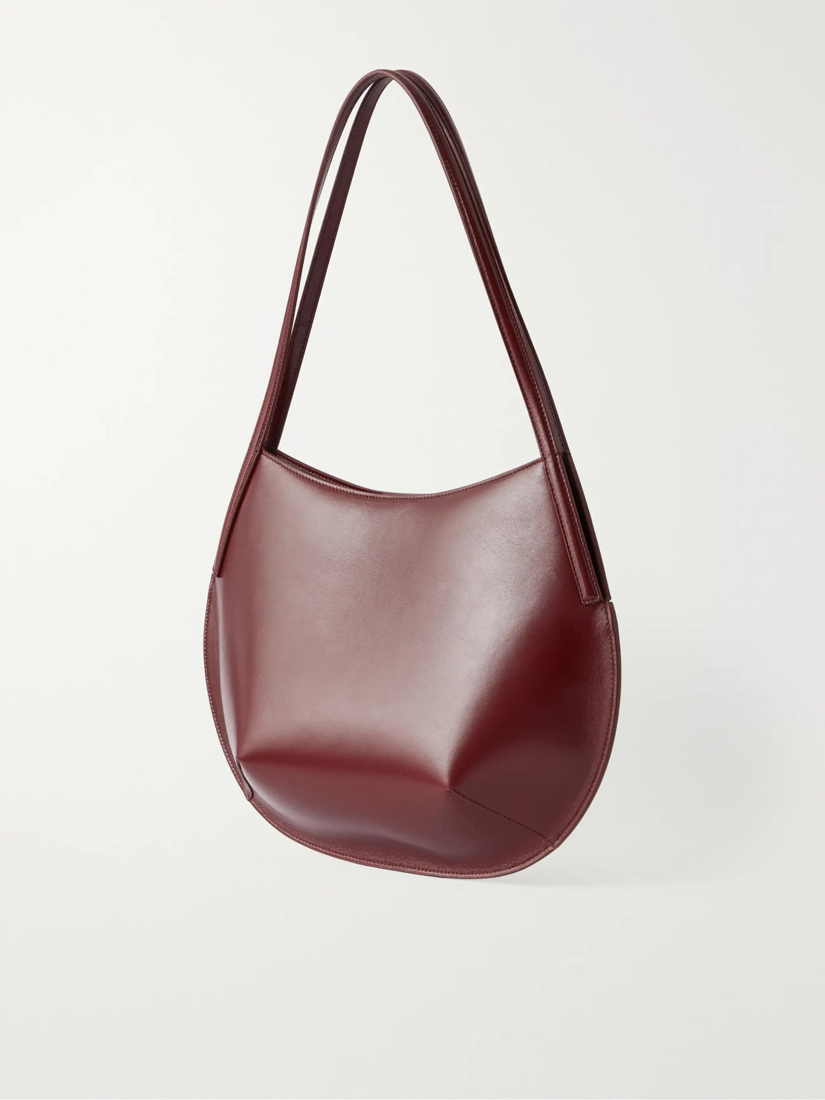 Jil Sander Kante Leather Shoulder Bag