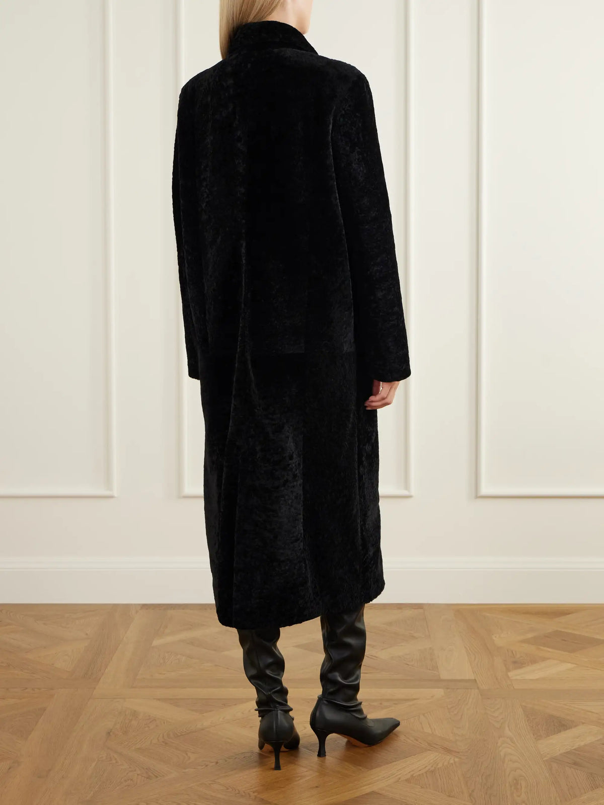 Nour Hammour Paloma Shearling Coat