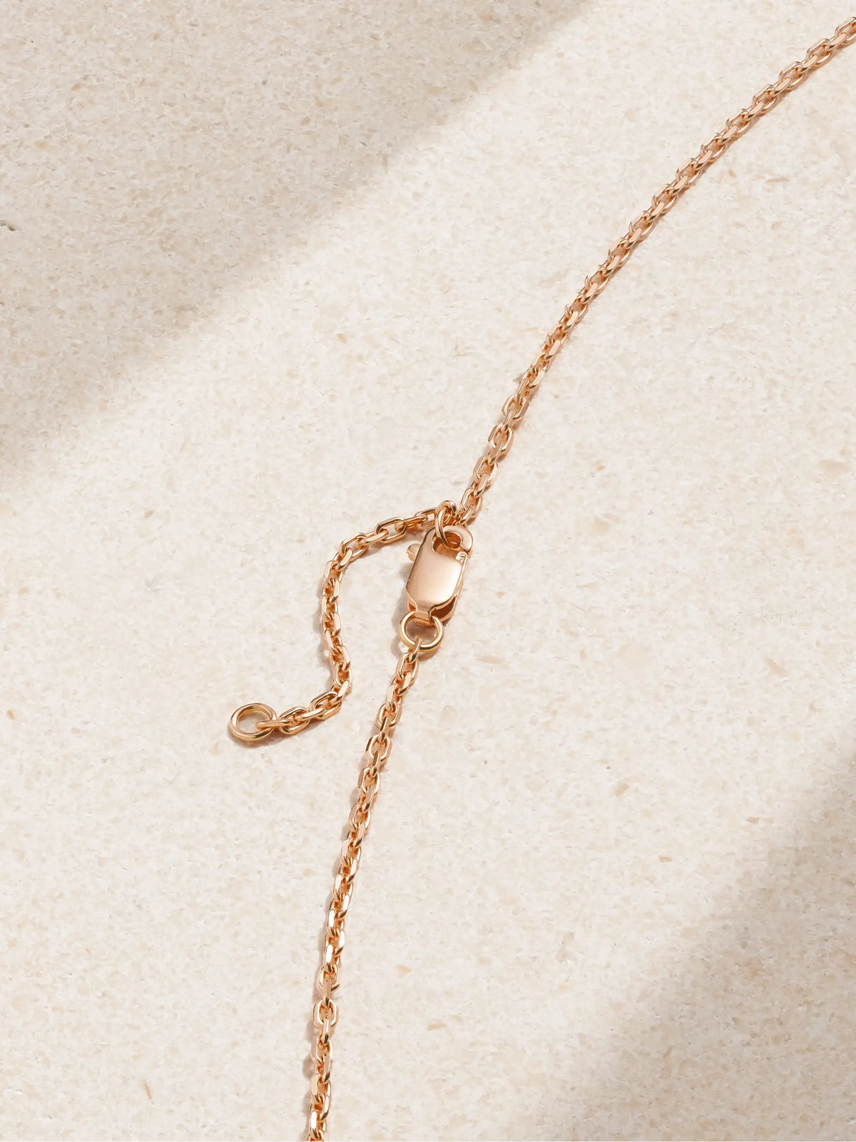 Antifer 18-karat Rose Gold, Malachite And Diamond Necklace