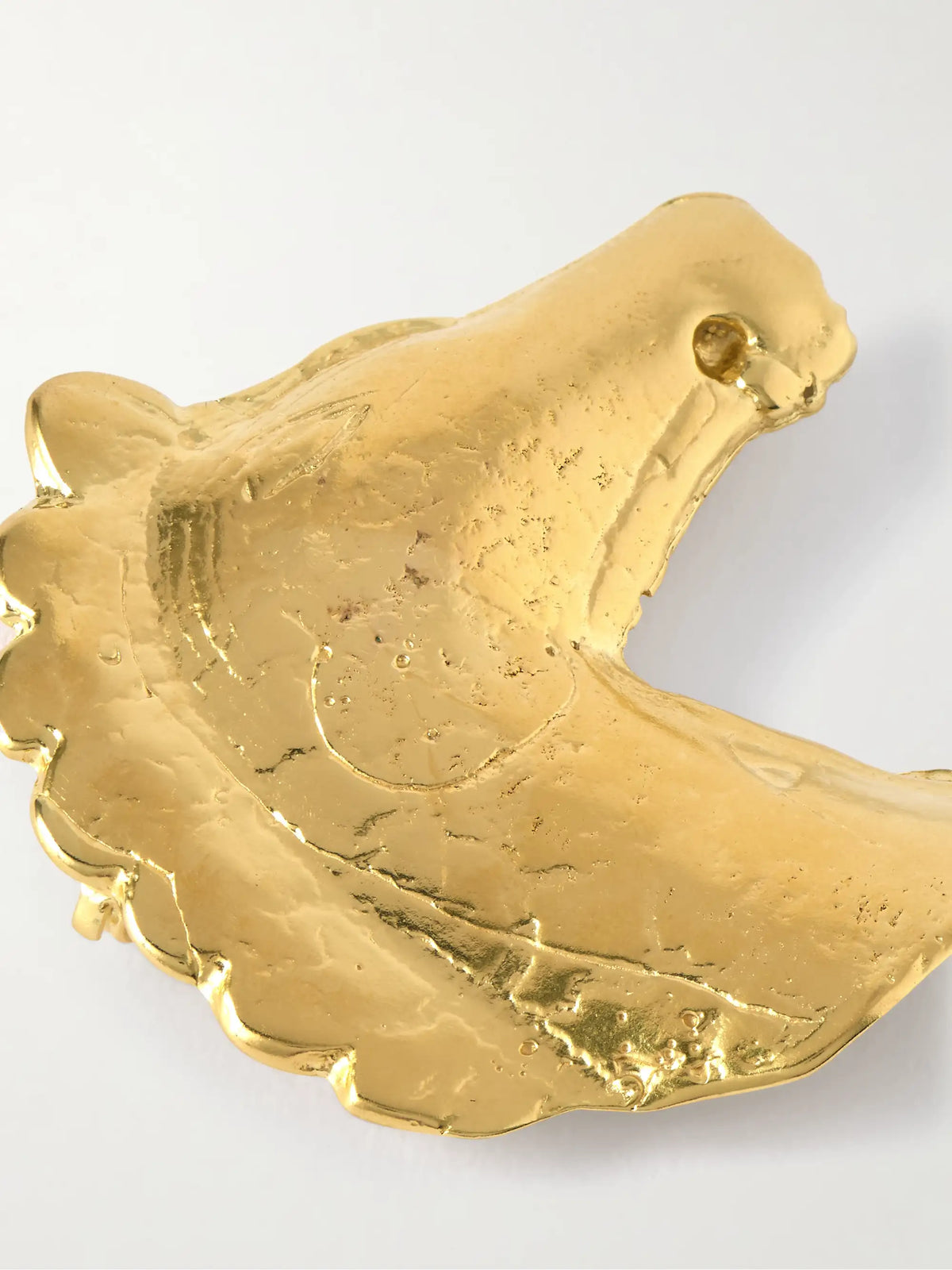Equestrian Dream Gold-plated Brooch
