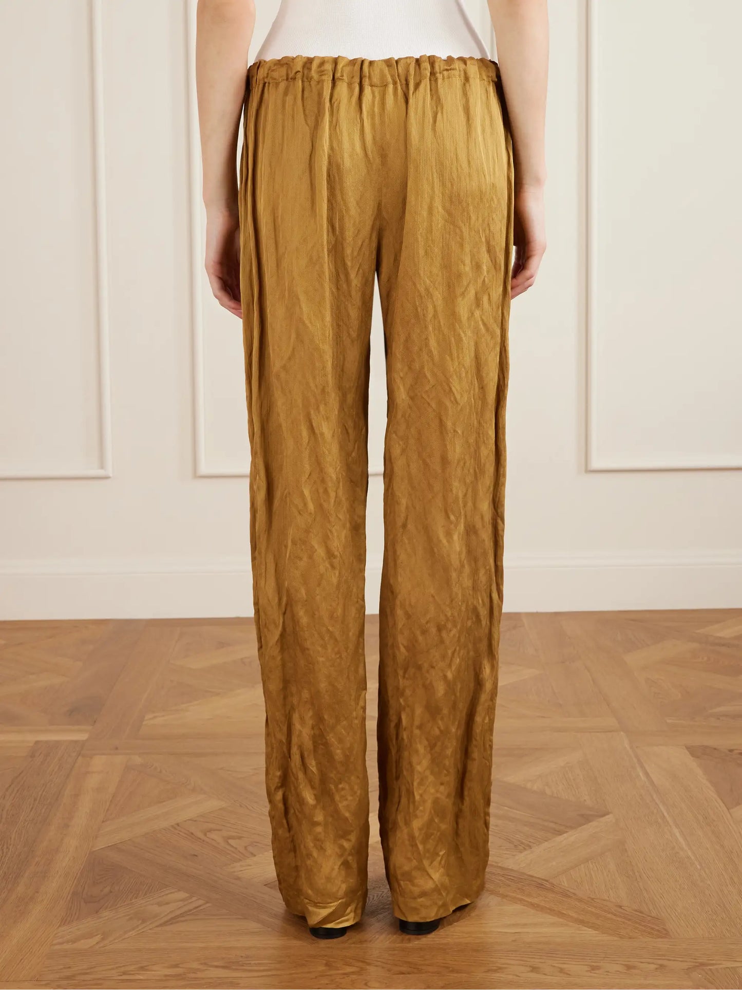 Rohen Crinkled-voile Pants