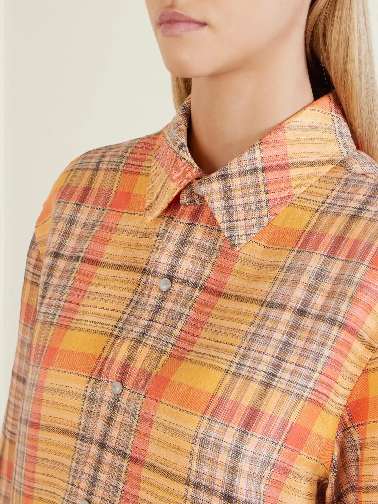 Twilight Checked Linen Shirt