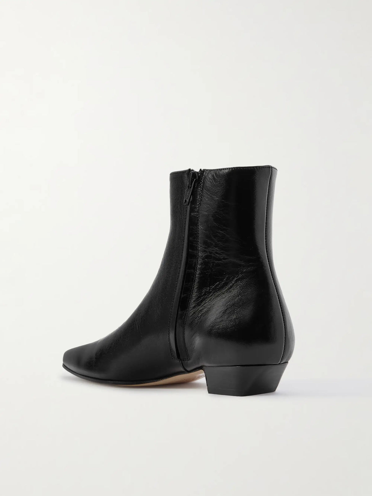 The Lennon Leather Ankle Boots