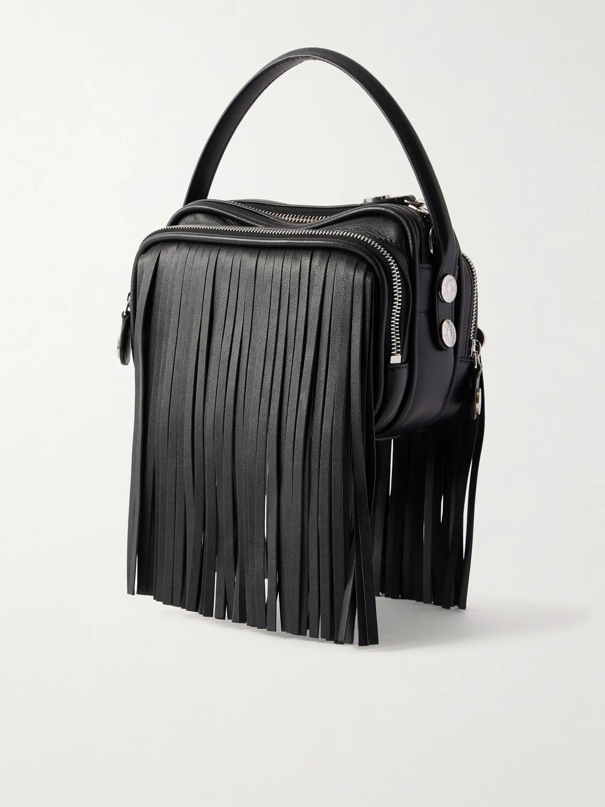 Camero Fringe Leather Shoulder Bag