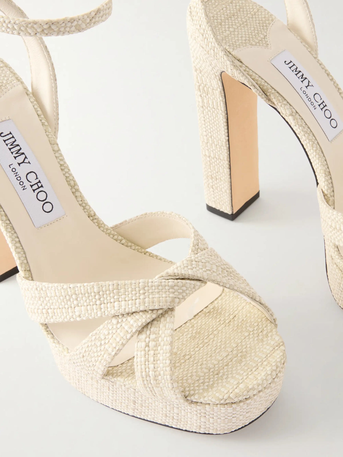 Kove 120 Raffia Platform Sandals