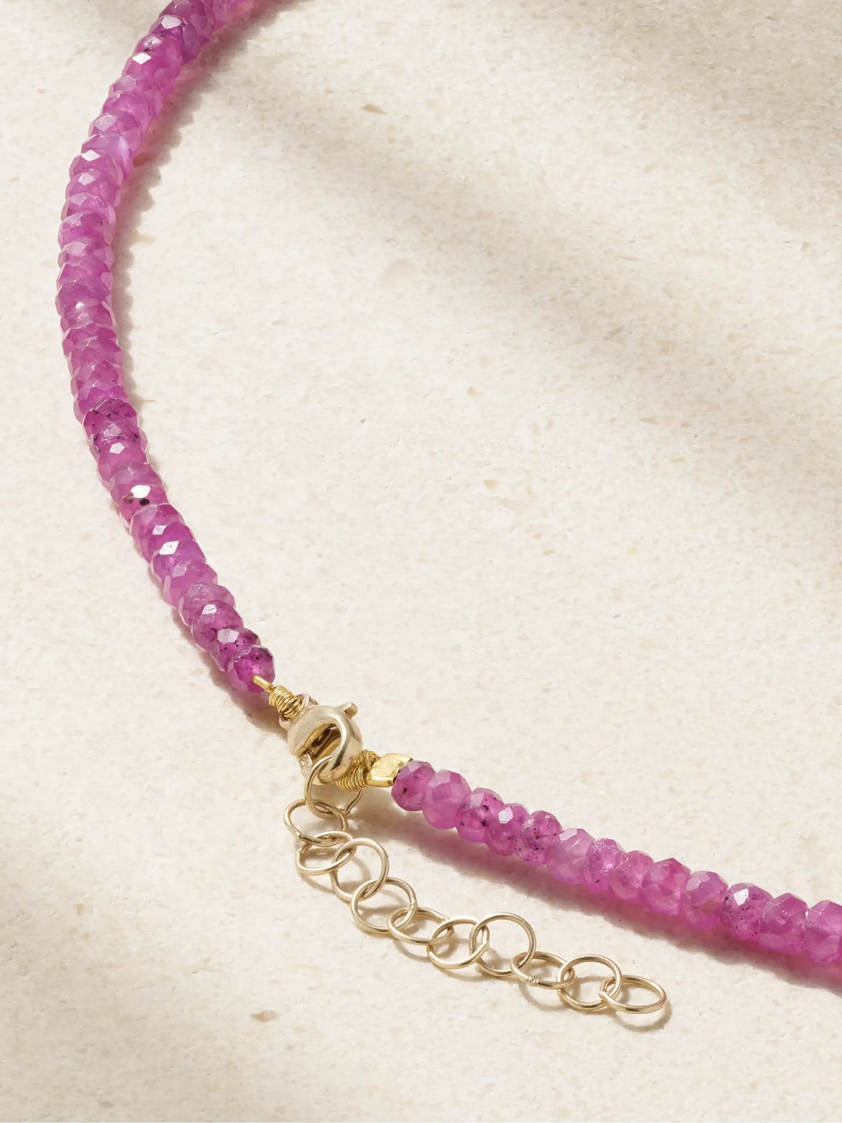 Gold Sapphire Necklace